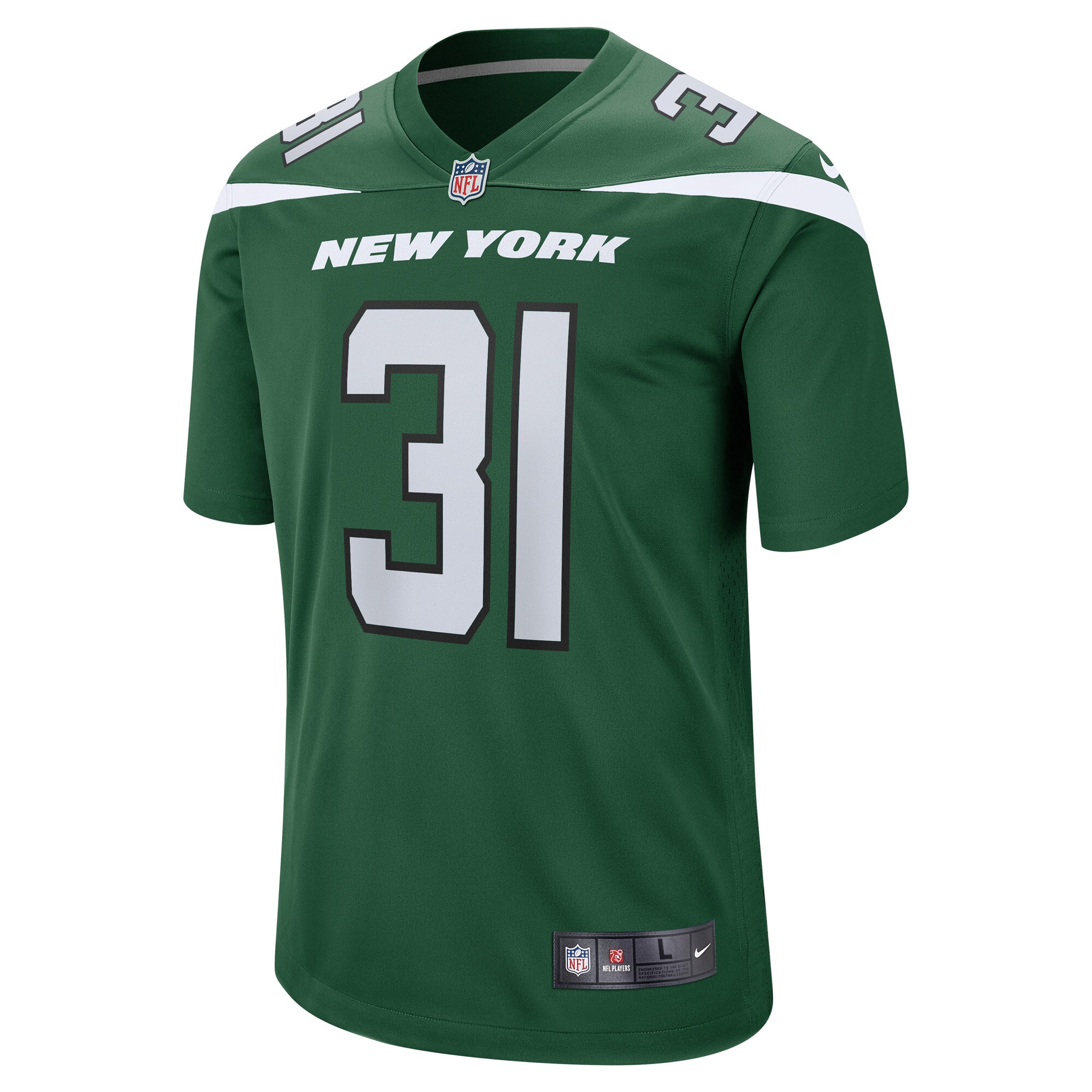 Craig James New York Jets  Women's Game Player Jersey - Gotham Green