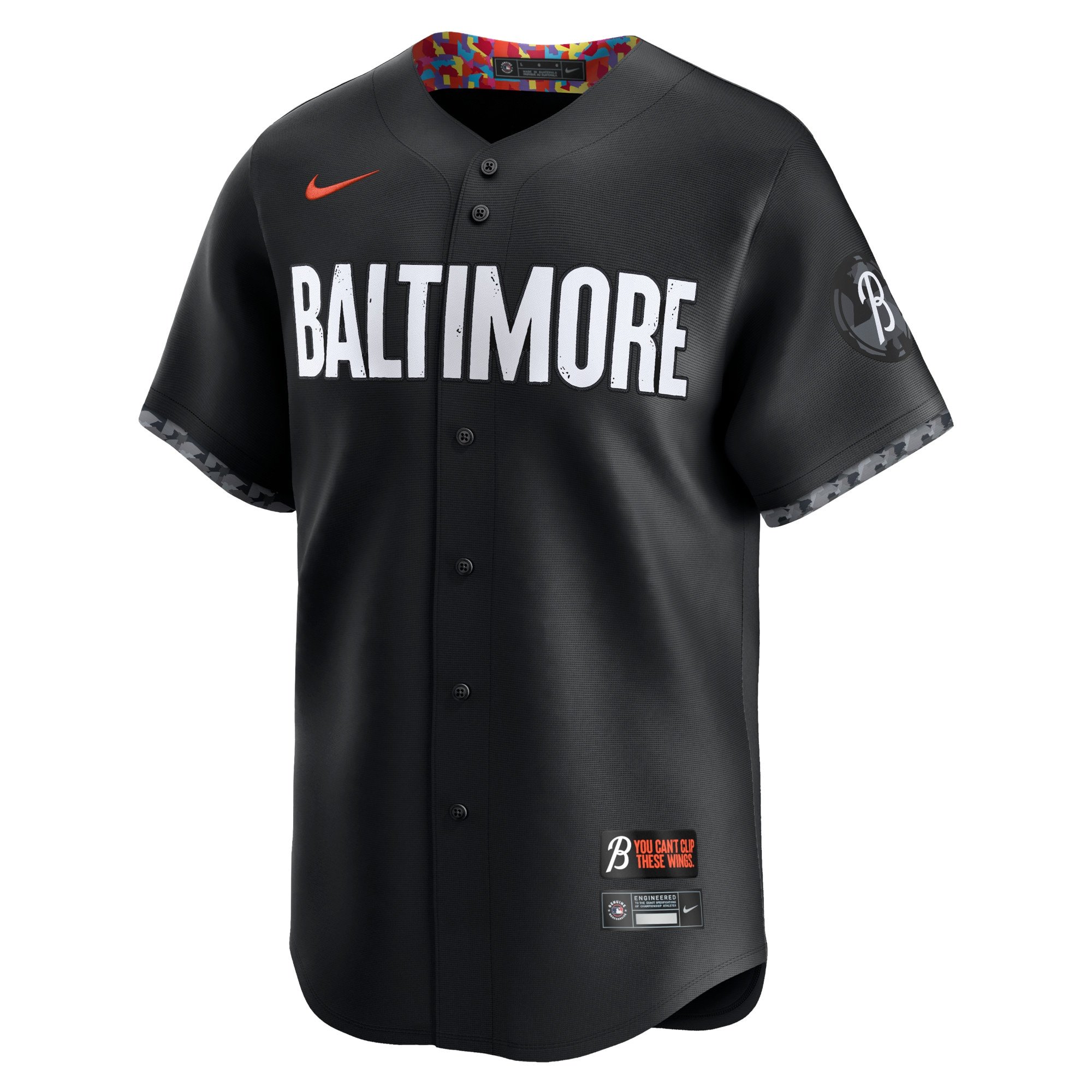 Men's Baltimore Orioles Cedric Mullins  Black City Connect Limited Player Jersey