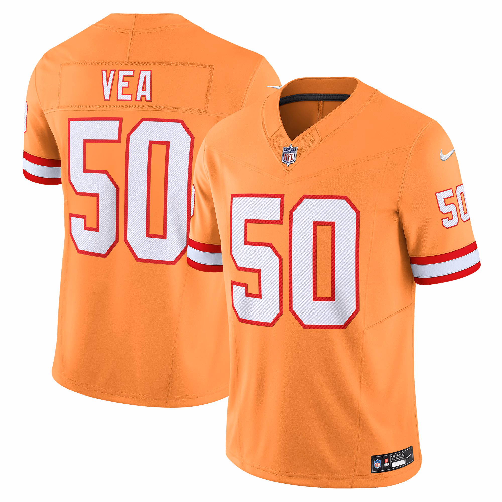 Vita Vea Tampa Bay Buccaneers Vapor F.U.S.E. Limited Jersey - Orange