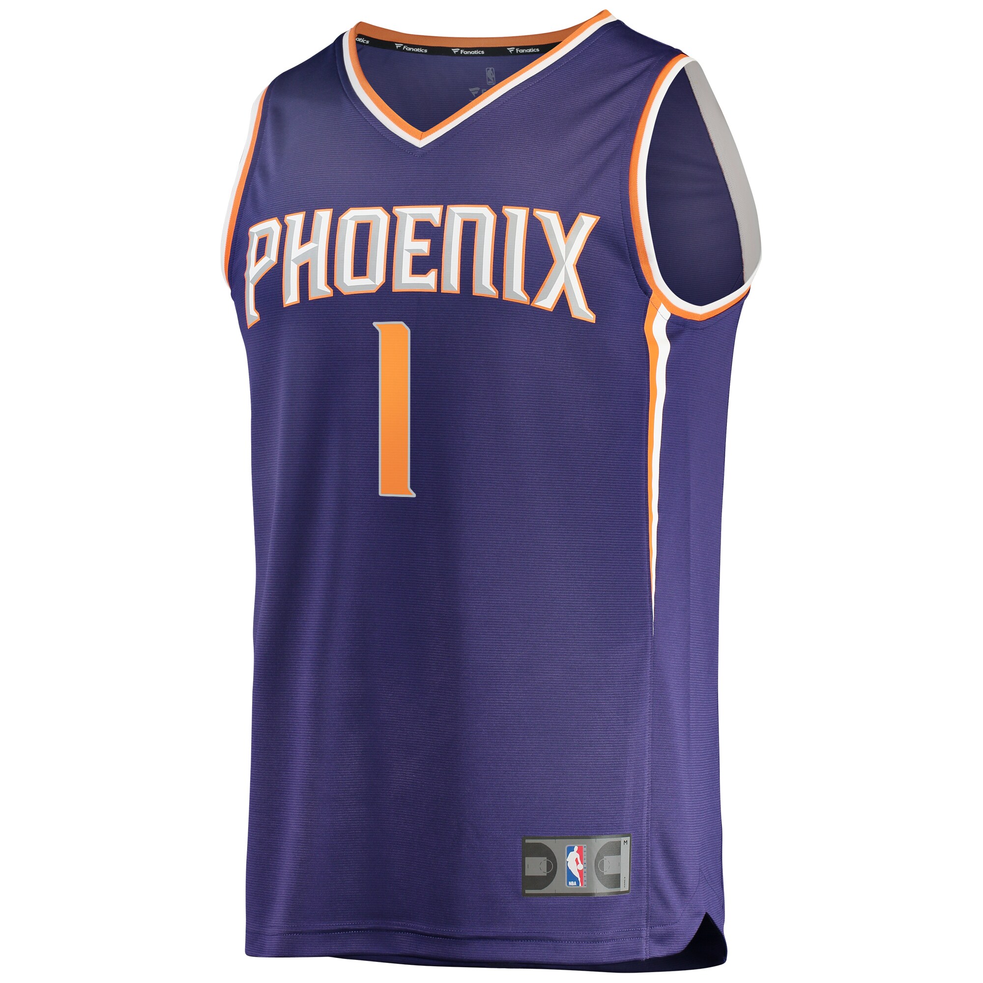 Devin Booker Phoenix Suns  Fast Break Replica Player Jersey - Icon Edition - Purple