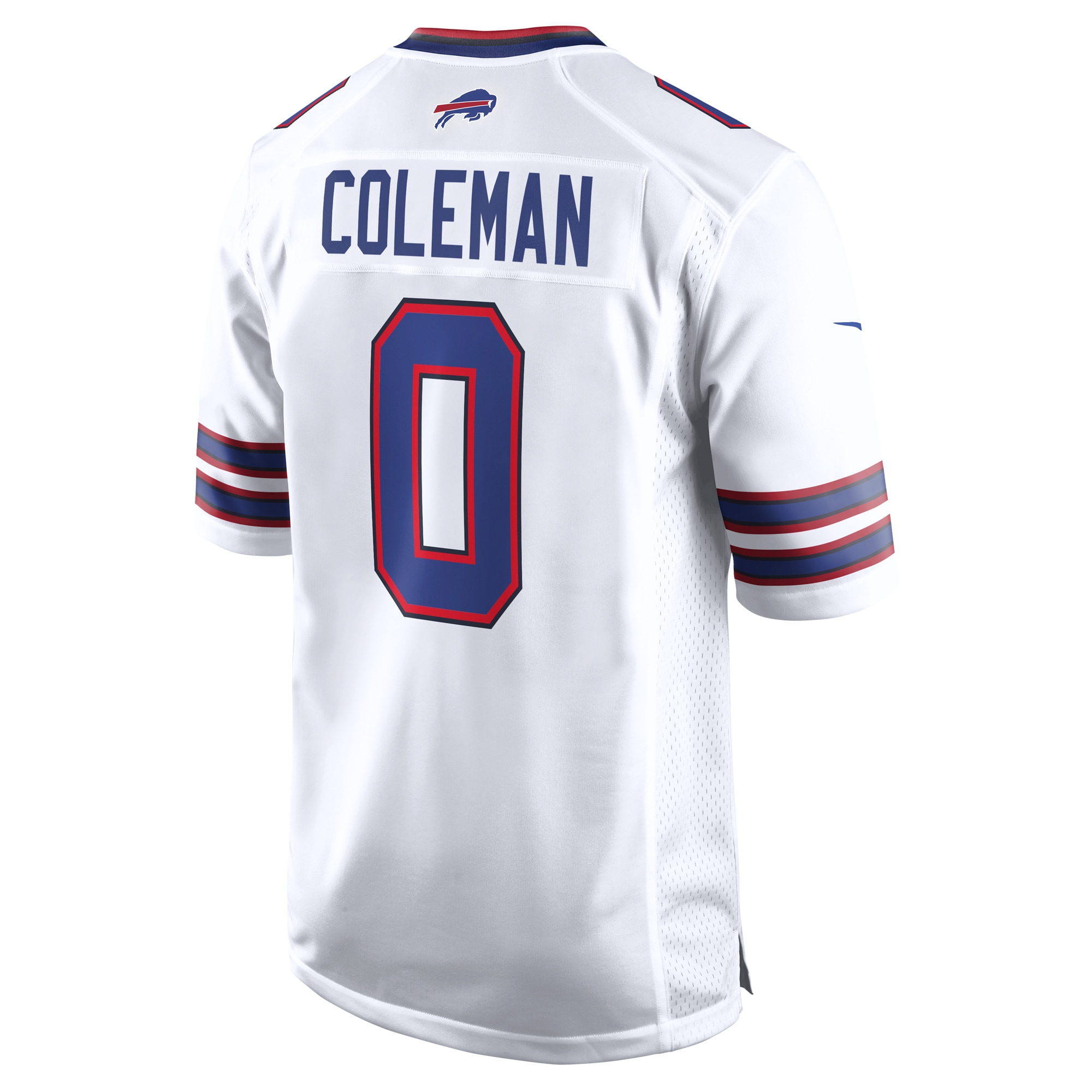 Keon Coleman #0 Buffalo Bills Game Jersey -  White
