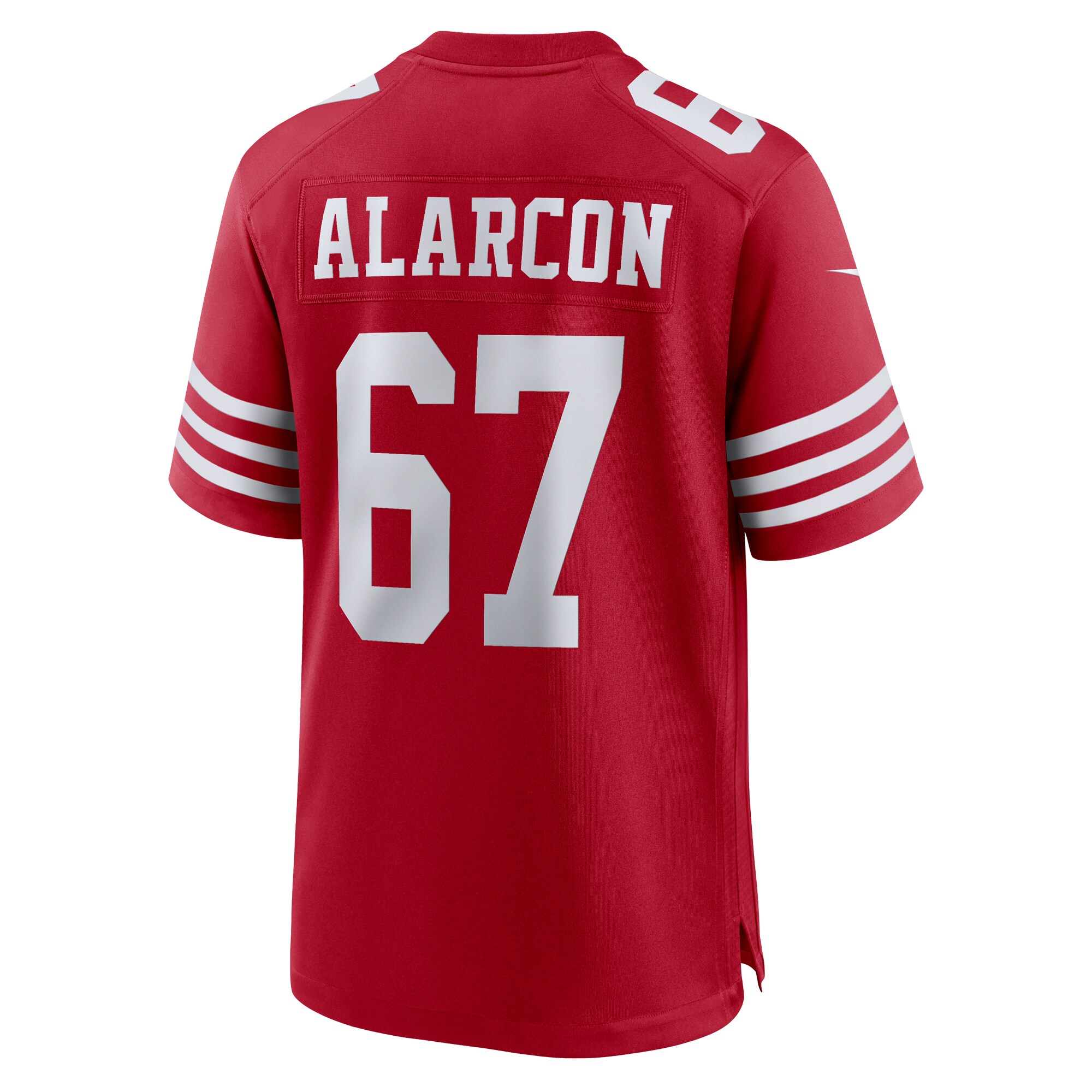 Isaac Alarcon San Francisco 49ers Team Game Jersey -  Scarlet
