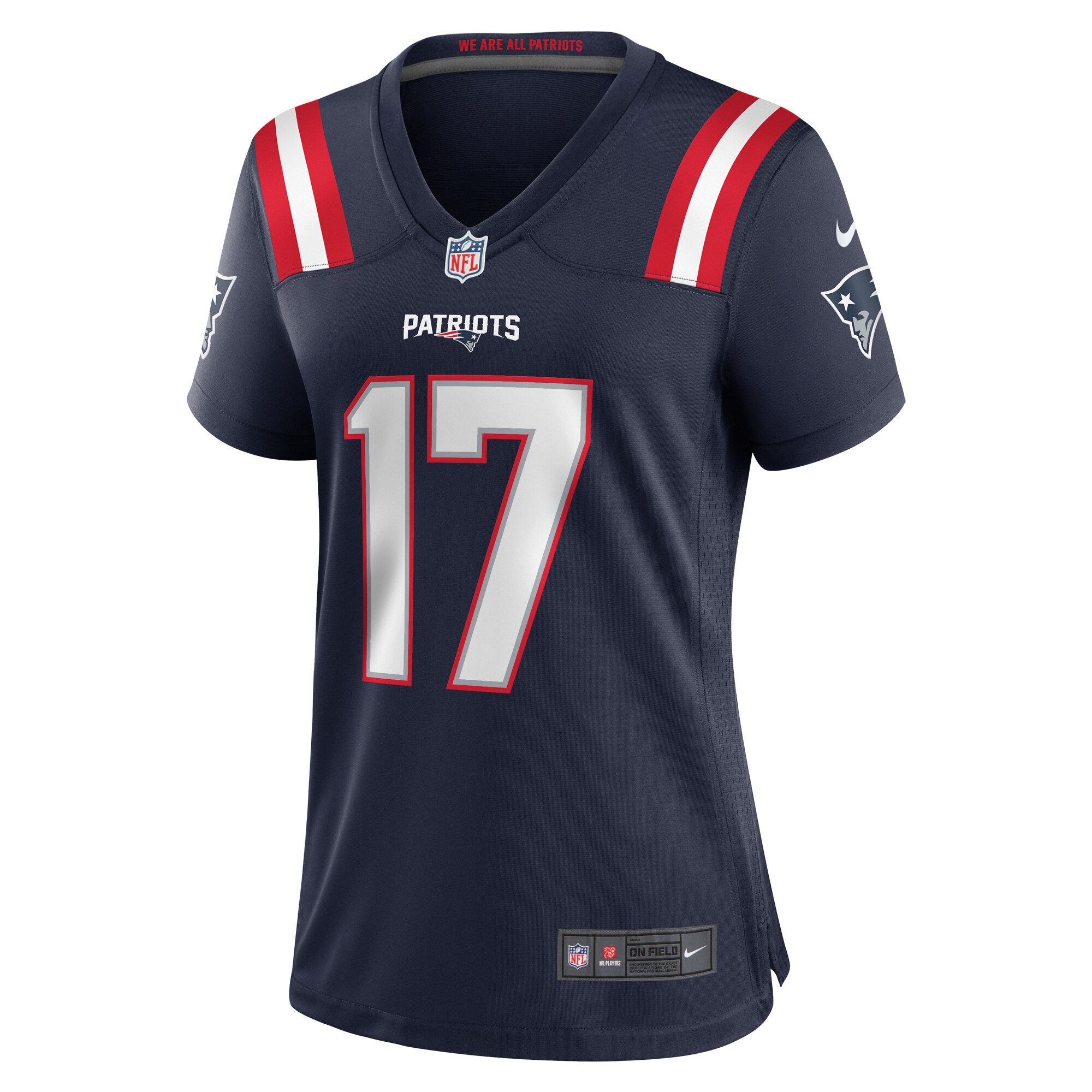 Michael Palardy New England Patriots  Women's Home Game Player Jersey - Navy