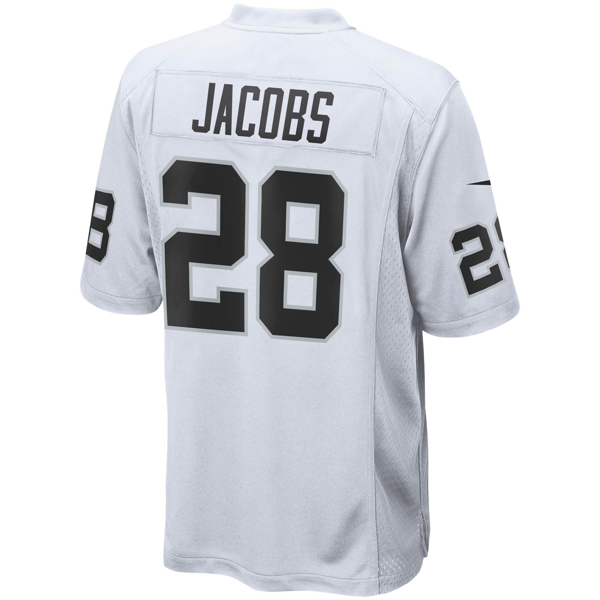Josh Jacobs Las Vegas Raiders  Game Jersey - White