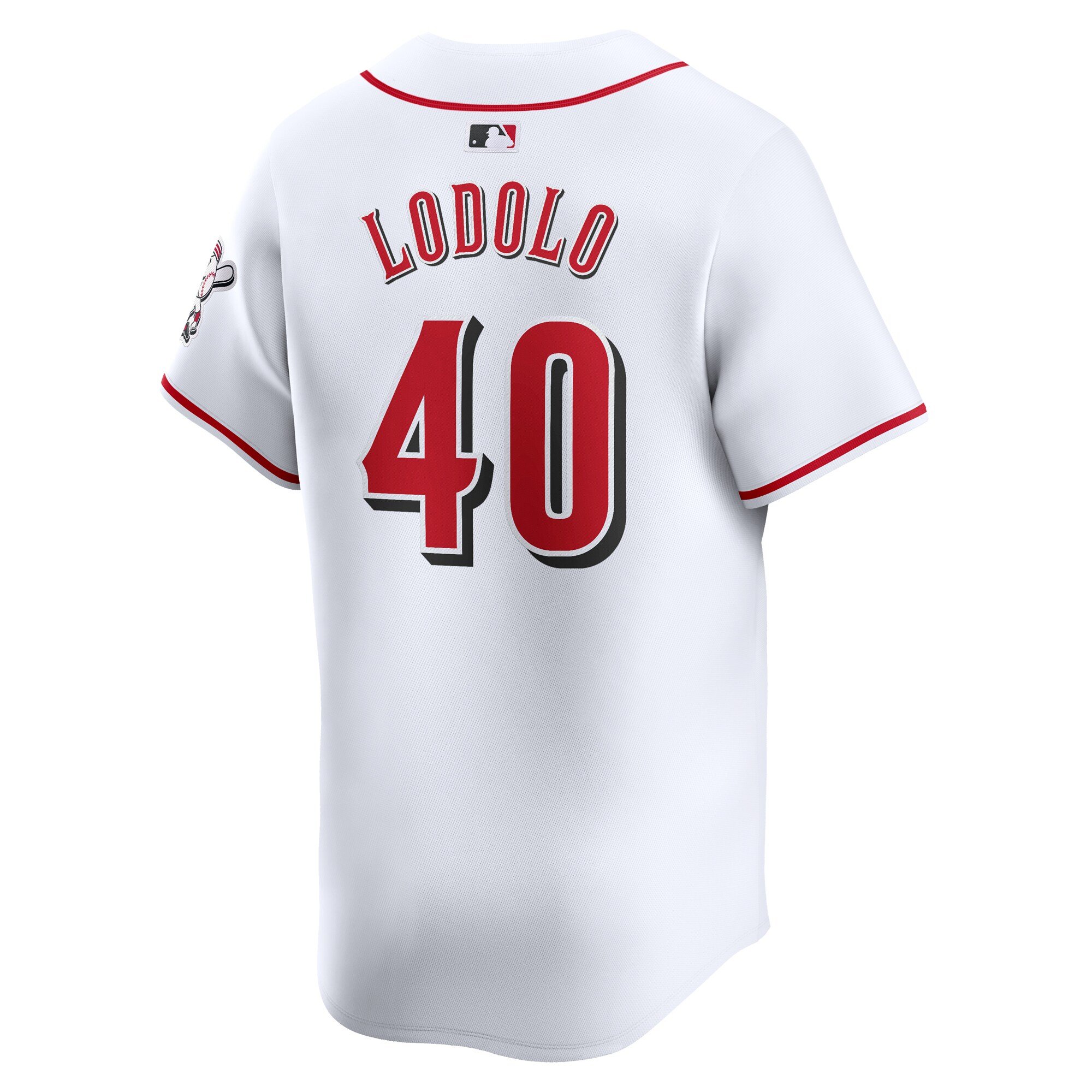 Men's Cincinnati Reds Nick Lodolo  White Home Limited Player Jersey