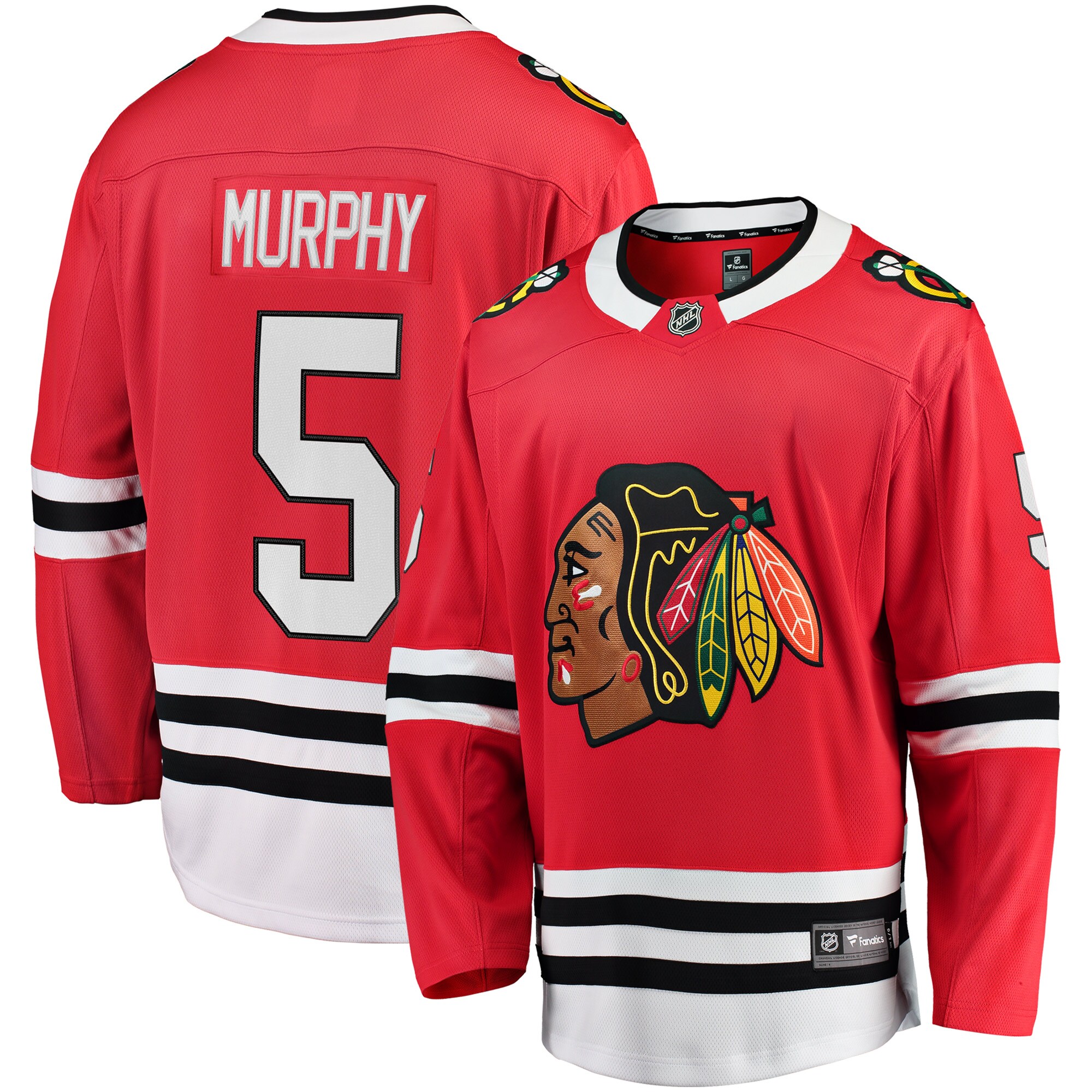 Connor Murphy Chicago Blackhawks Youth Breakaway Player Jersey - Red