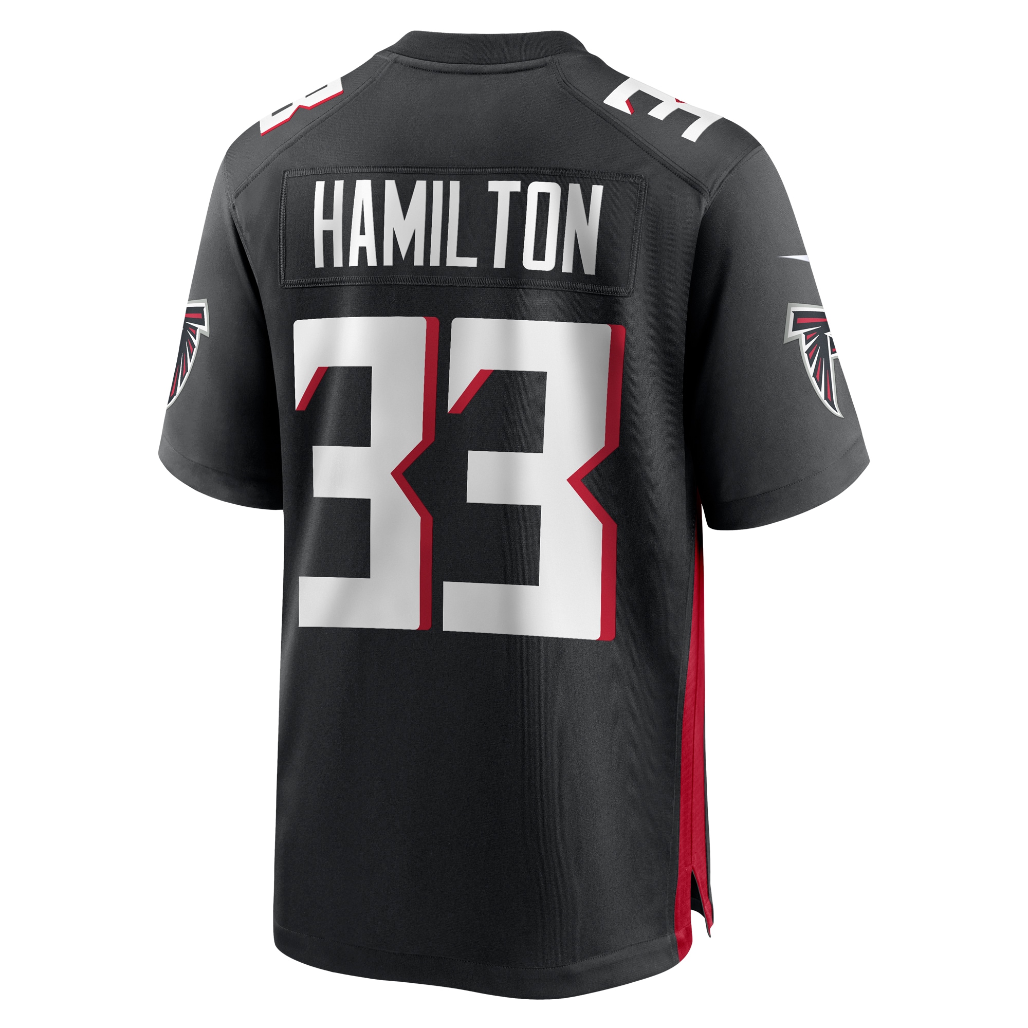 Antonio Hamilton Atlanta Falcons Game Jersey -  Black