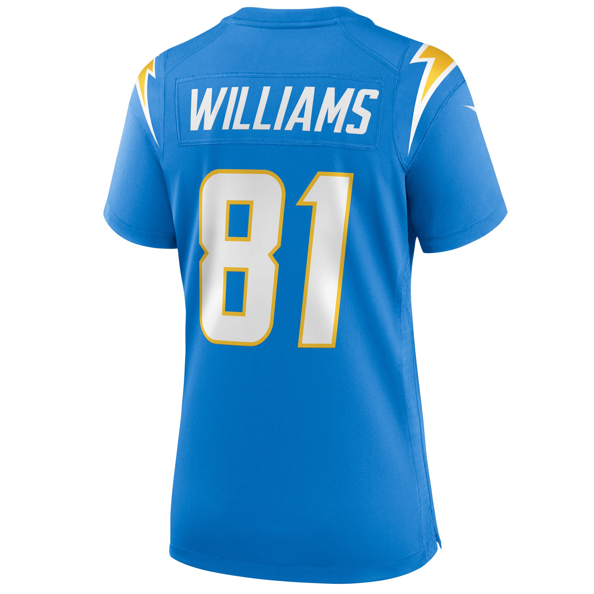 Mike Williams Los Angeles Chargers  Women's Game Jersey - Powder Blue