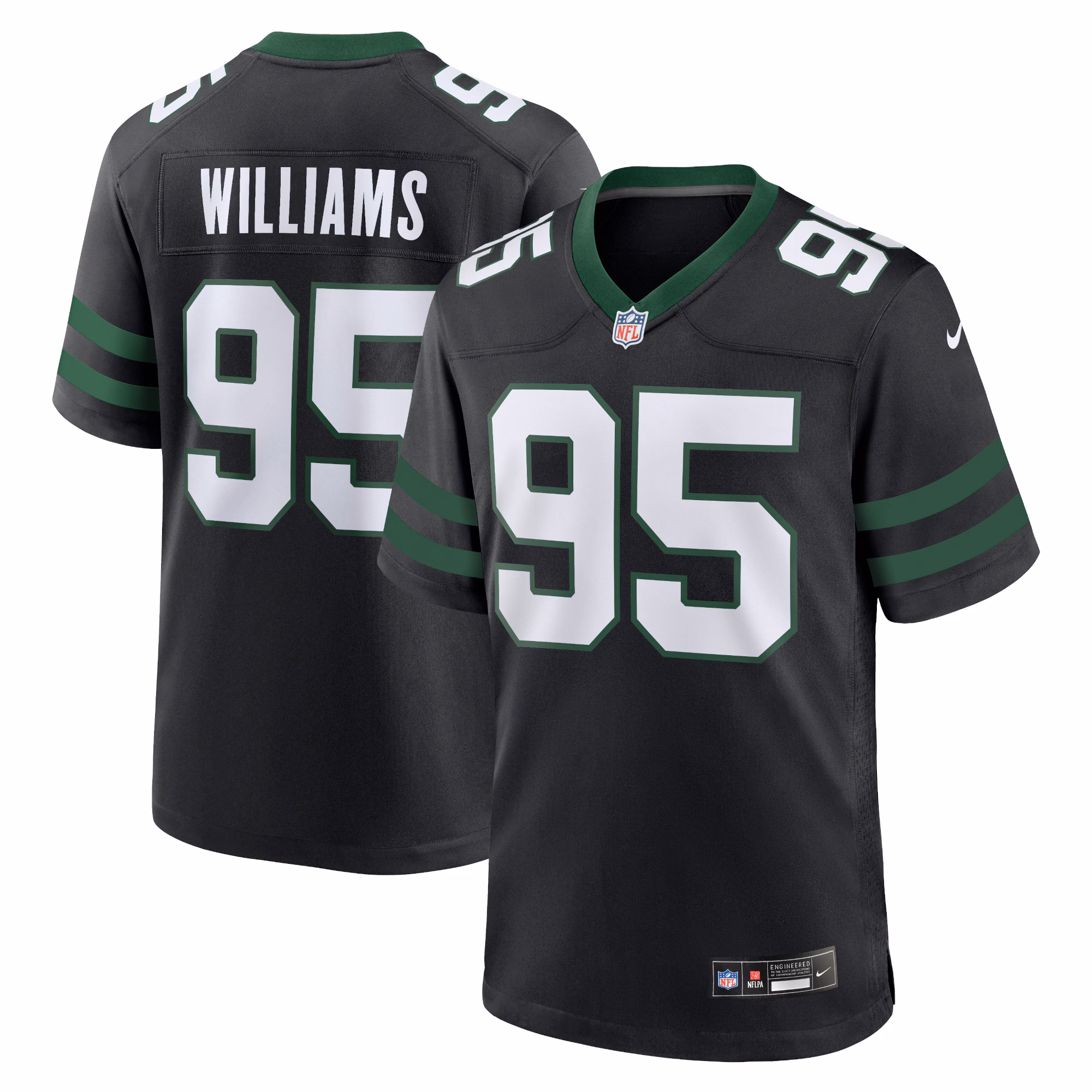 Quinnen Williams New York Jets Game Jersey - Legacy Green