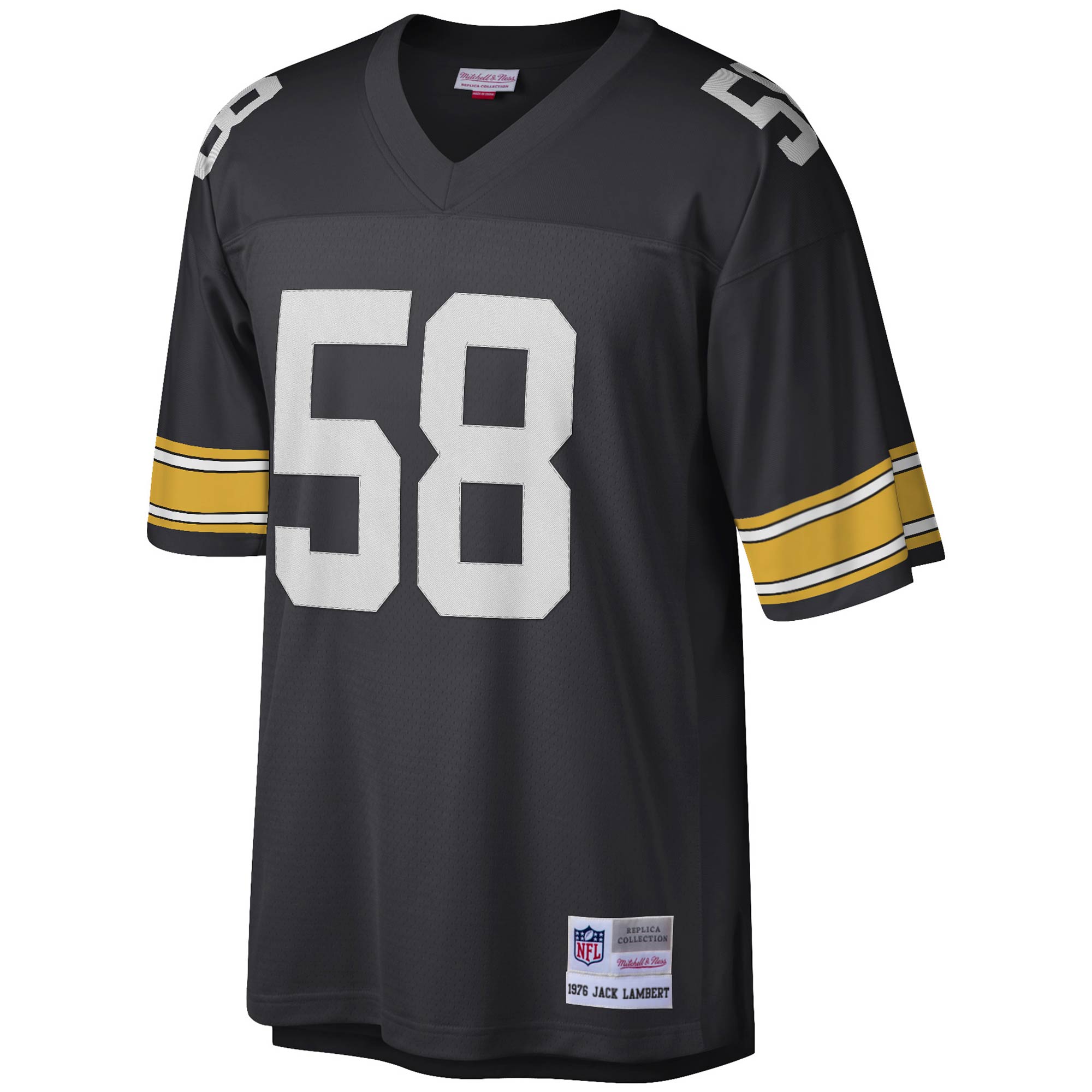 Jack Lambert Pittsburgh Steelers  Legacy Replica Jersey - Black