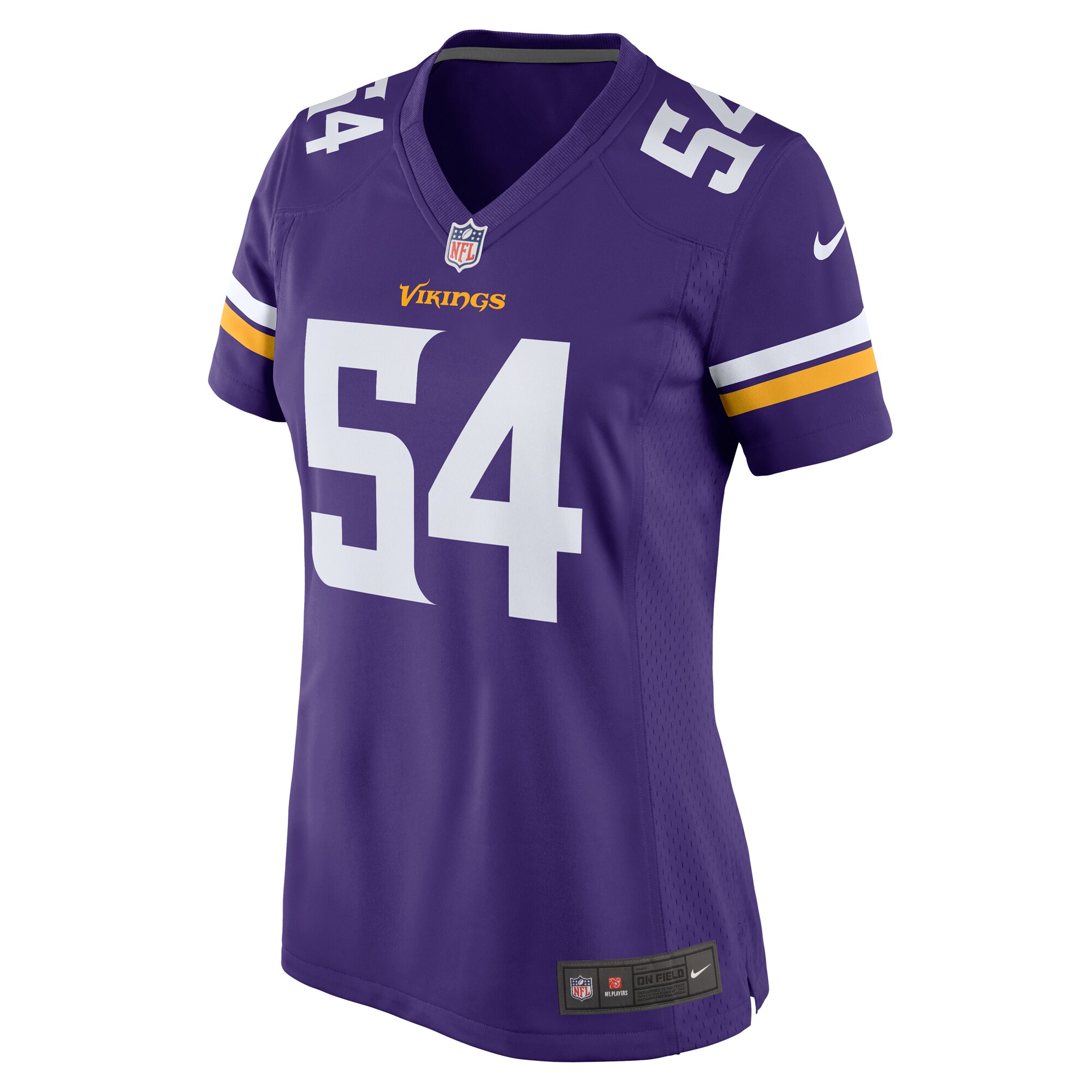 Curtis Weaver Minnesota Vikings  Women's Home Game Jersey - Purple
