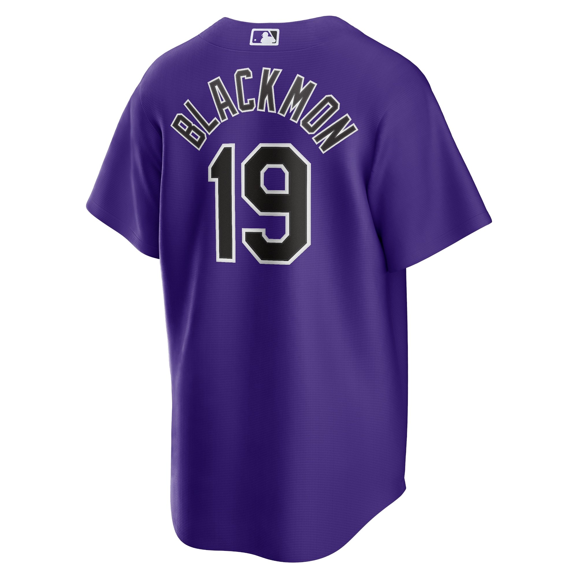 Men's Colorado Rockies Charlie Blackmon  Purple Alternate Replica Player Name Jersey