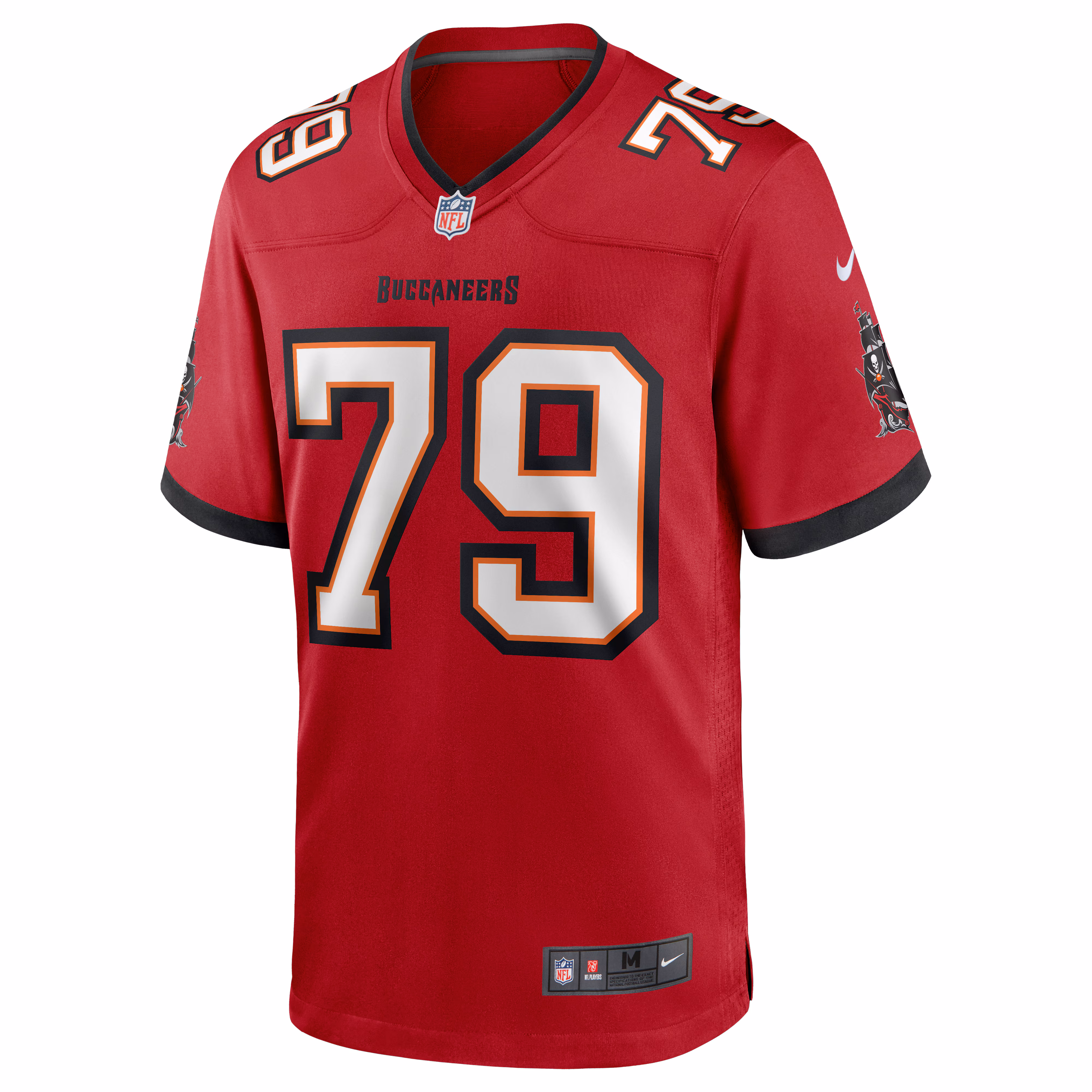 Patrick O'Connor Tampa Bay Buccaneers Game Jersey - Red