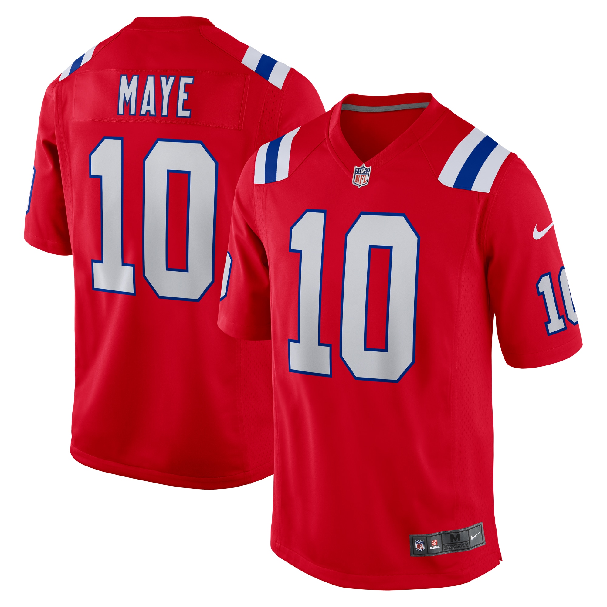 Drake Maye New England Patriots 2024 NFL Draft First Round Pick Player Game Jersey - White
