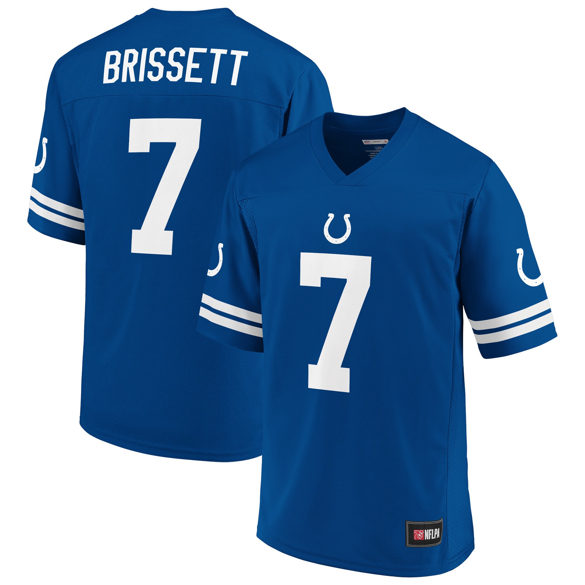 Men's Jacoby Brissett Royal Indianapolis Colts Player Jersey