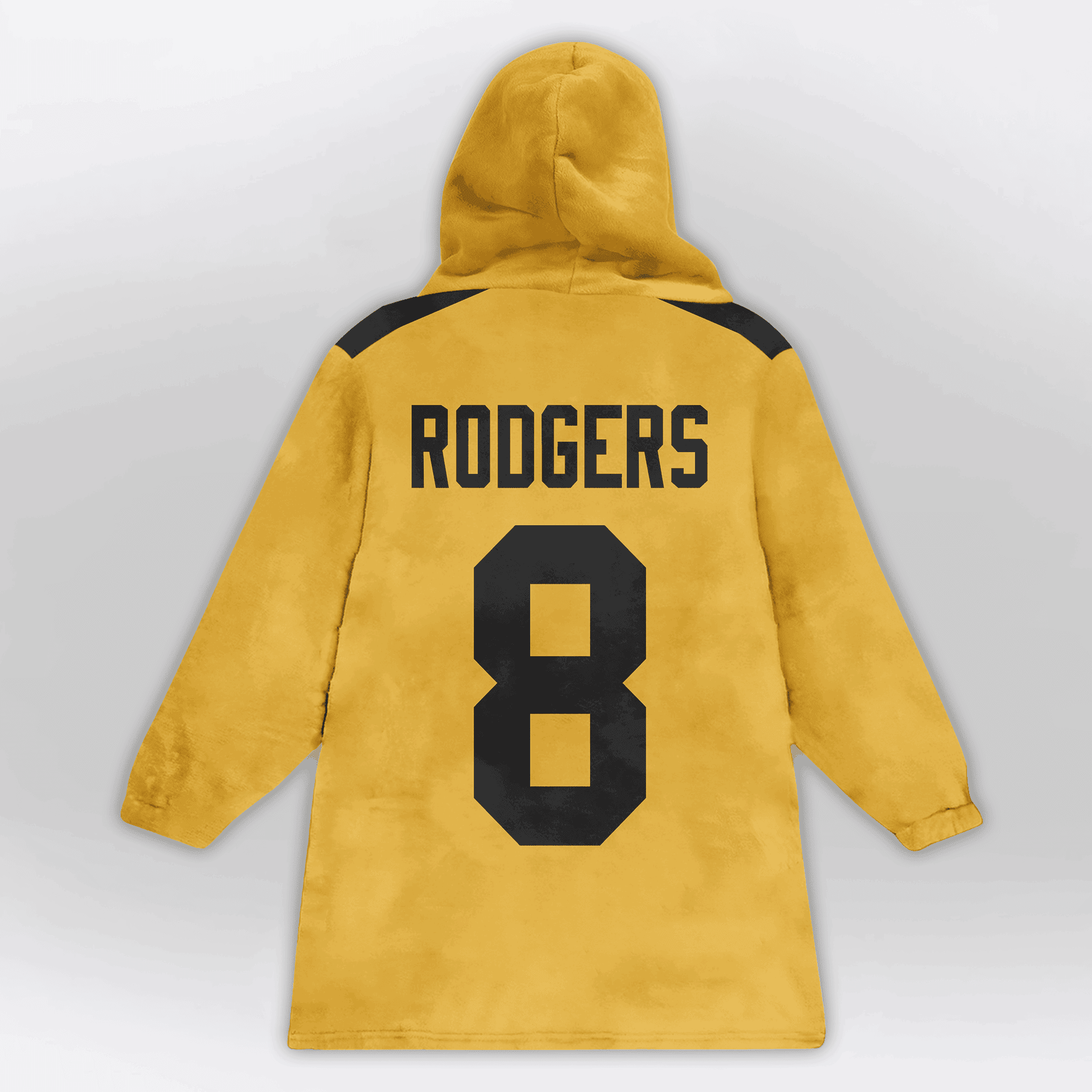 Kid 8 Pittsburgh Football Unisex Blanket Hoodie
