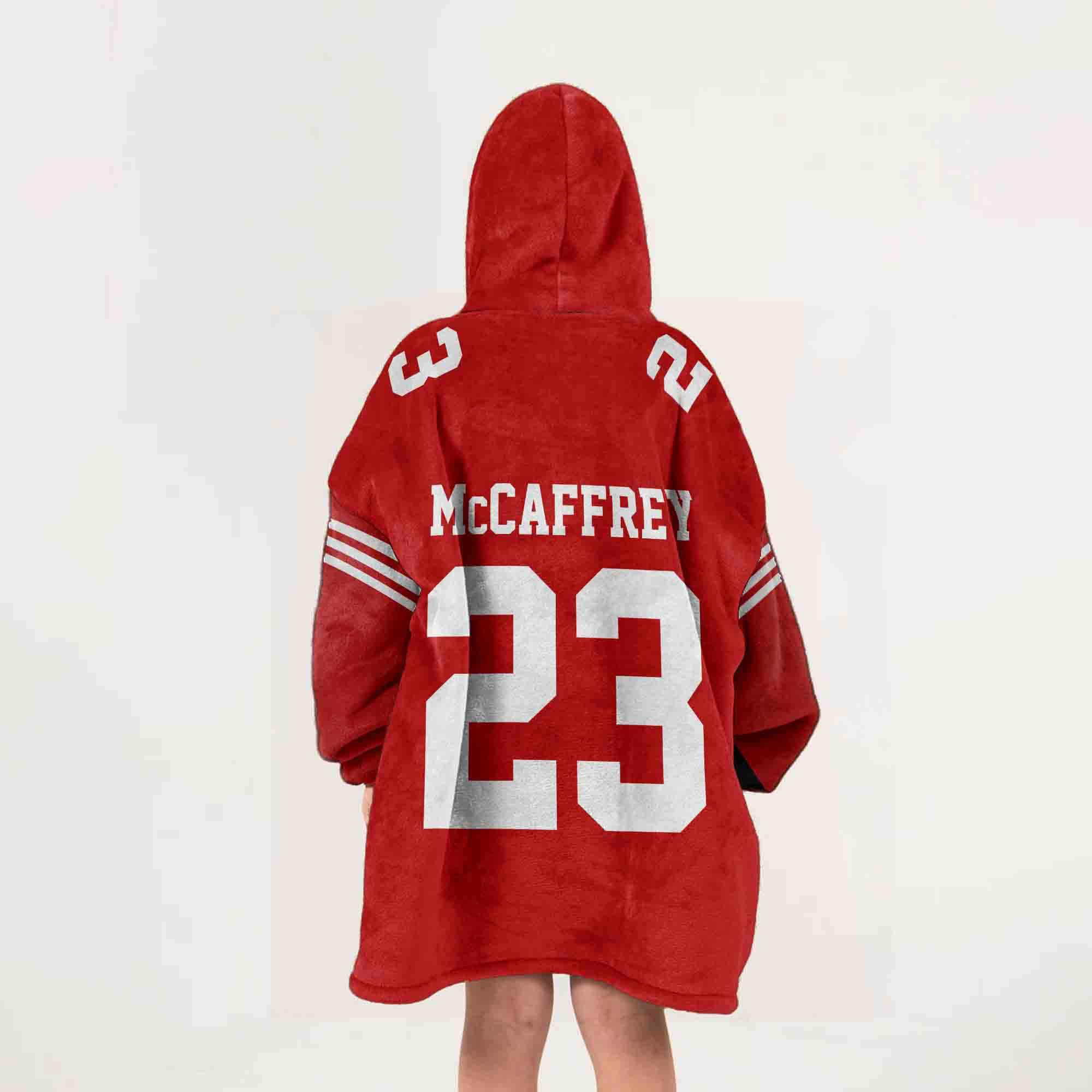 Kid C.M 23 San Francisco 49ers Football Unisex Blanket Hoodie