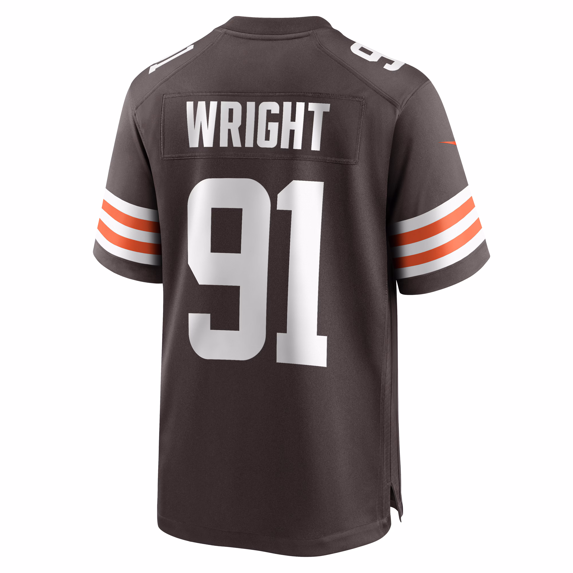 Alex Wright Cleveland Browns Team Game Jersey -  Brown