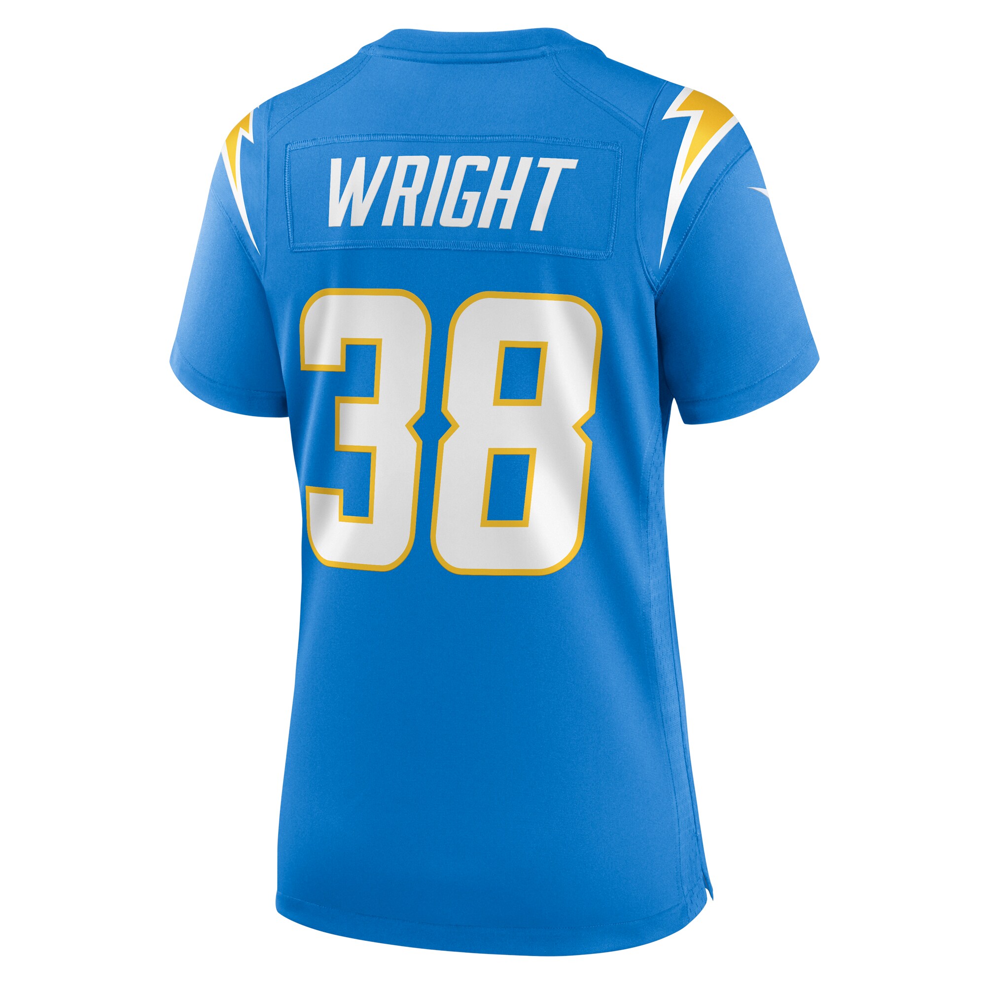 Milton Wright Los Angeles Chargers Women's  Game Jersey - Powder Blue