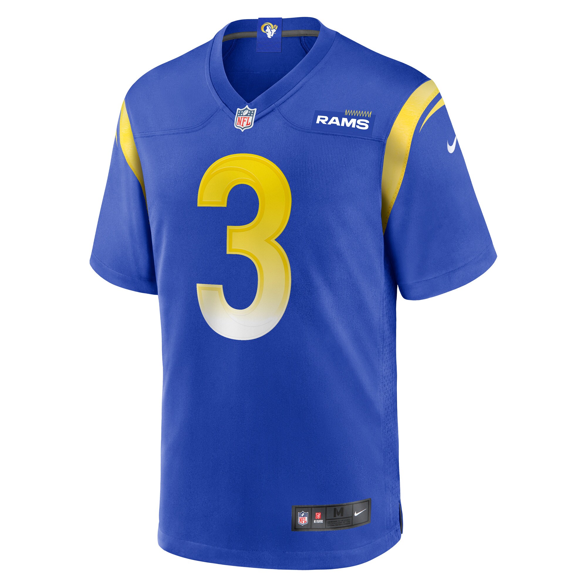Sam Wiglusz Los Angeles Rams Game Jersey -  Royal