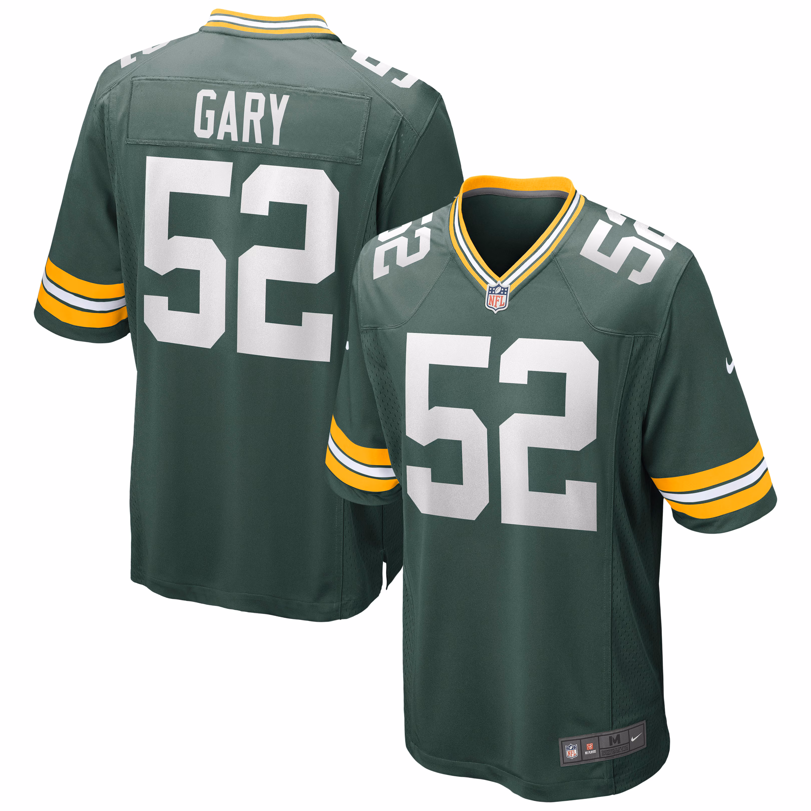 Rashan Gary Green Bay Packers Game Jersey - Green