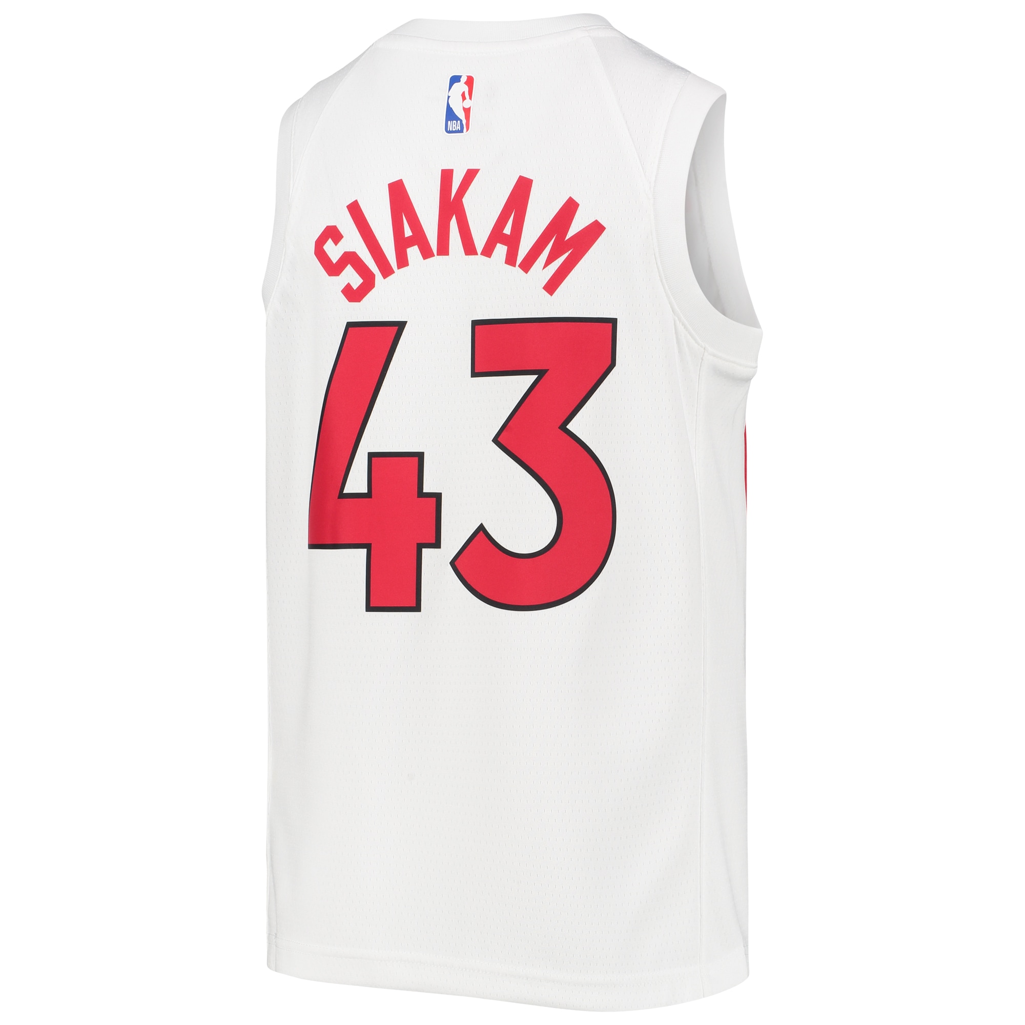 Pascal Siakam Toronto Raptors Youth 2019/20 Swingman Jersey - Association Edition - White
