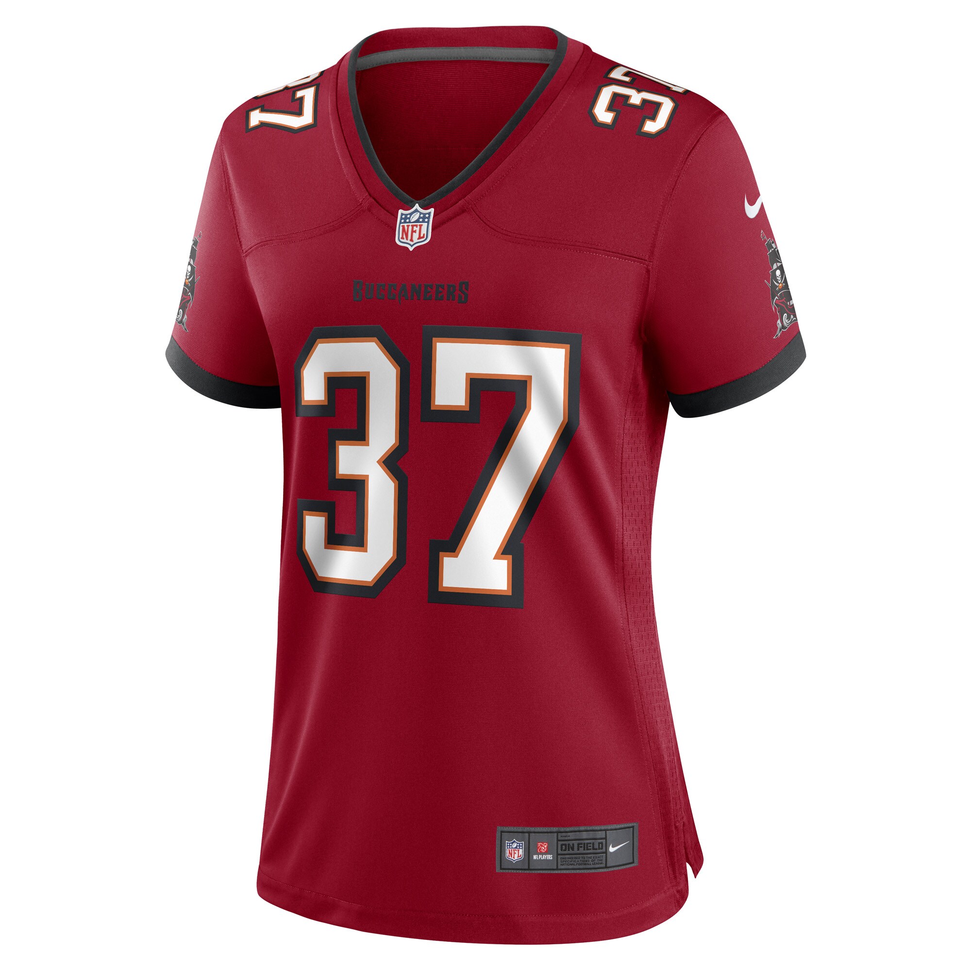 Anthony Chesley Tampa Bay Buccaneers  Women's Game Player Jersey - Red