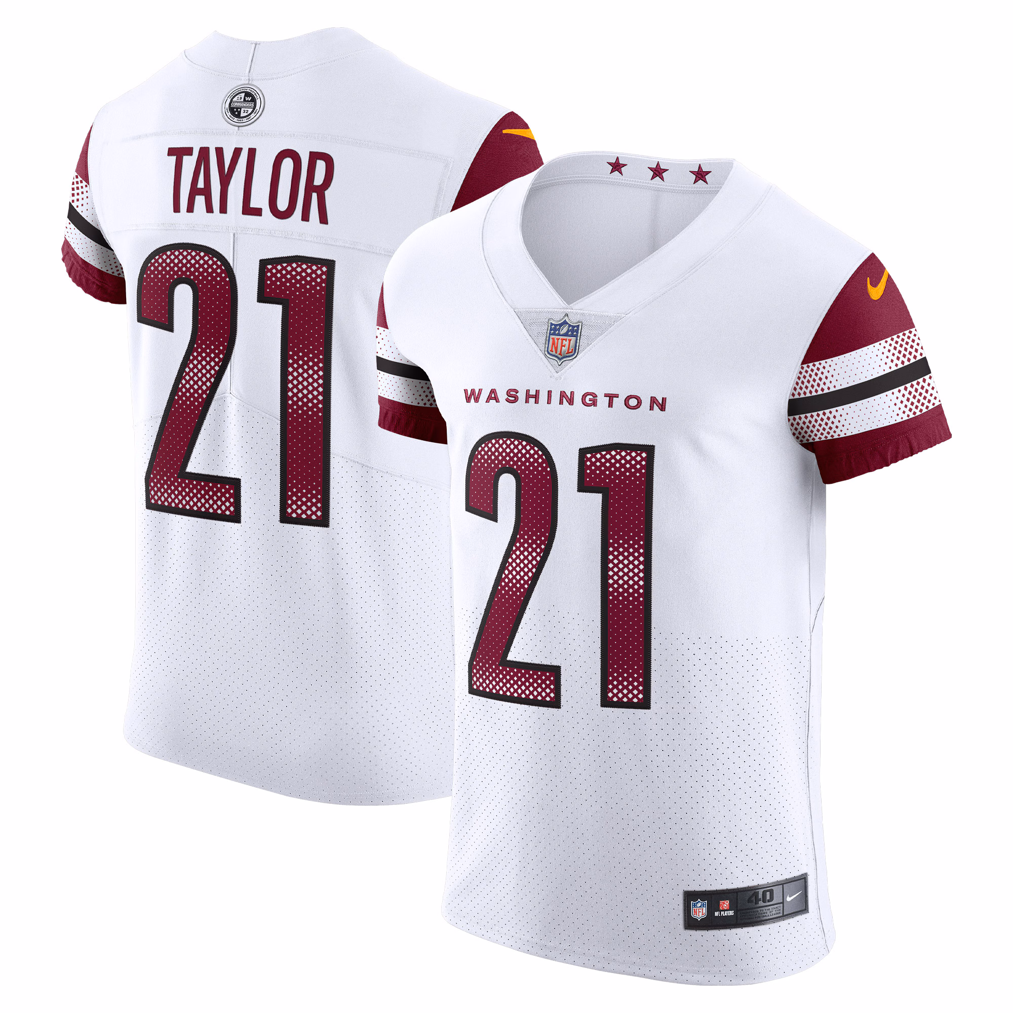 Sean Taylor Washington Commanders Vapor Elite Retired Player Jersey - Black