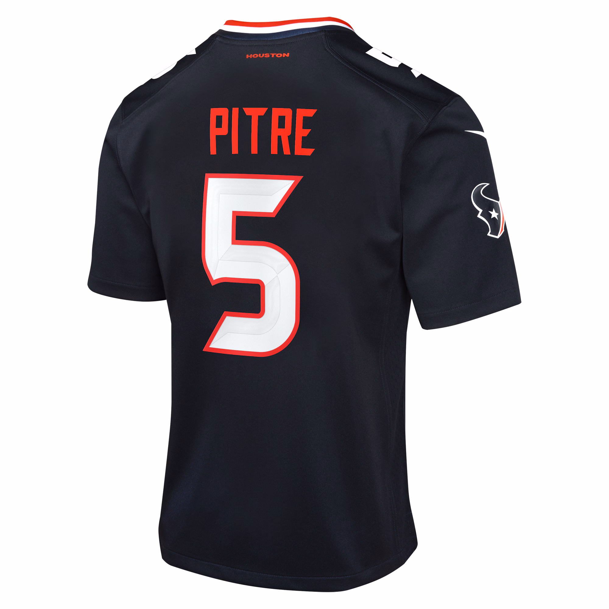 Jalen Pitre Houston Texans Youth Game Jersey - Navy