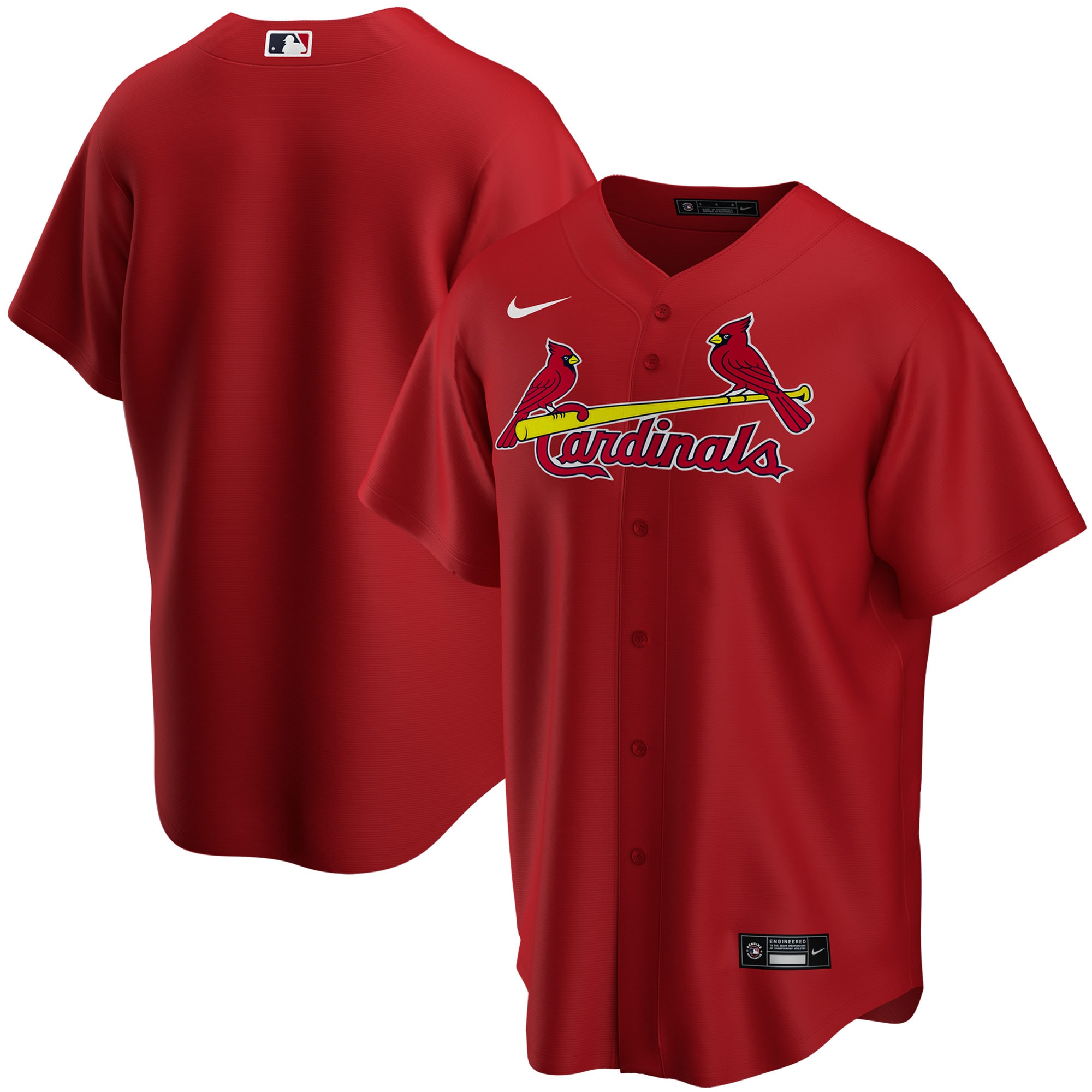 St.Louis Cardinals  Youth Alternate Replica Team Jersey - Red