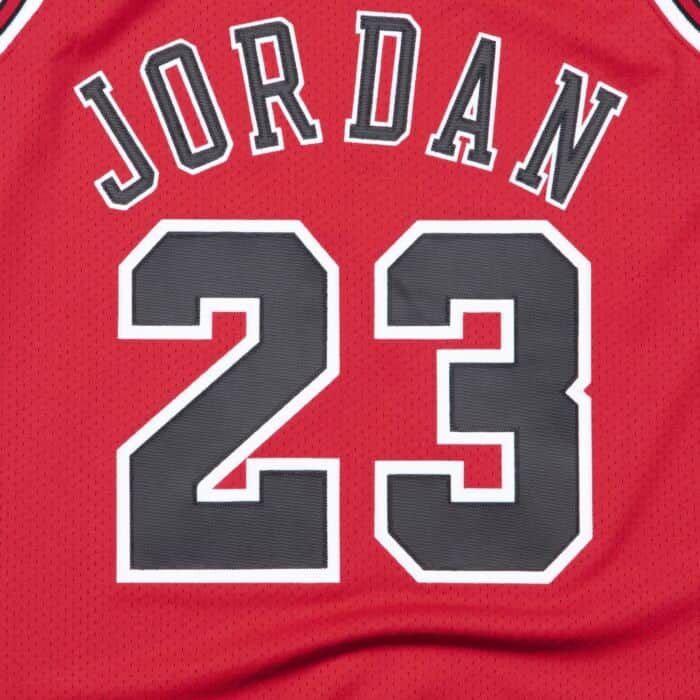 Authentic Michael  Chicago Bulls Road Finals 1997-98 Jersey