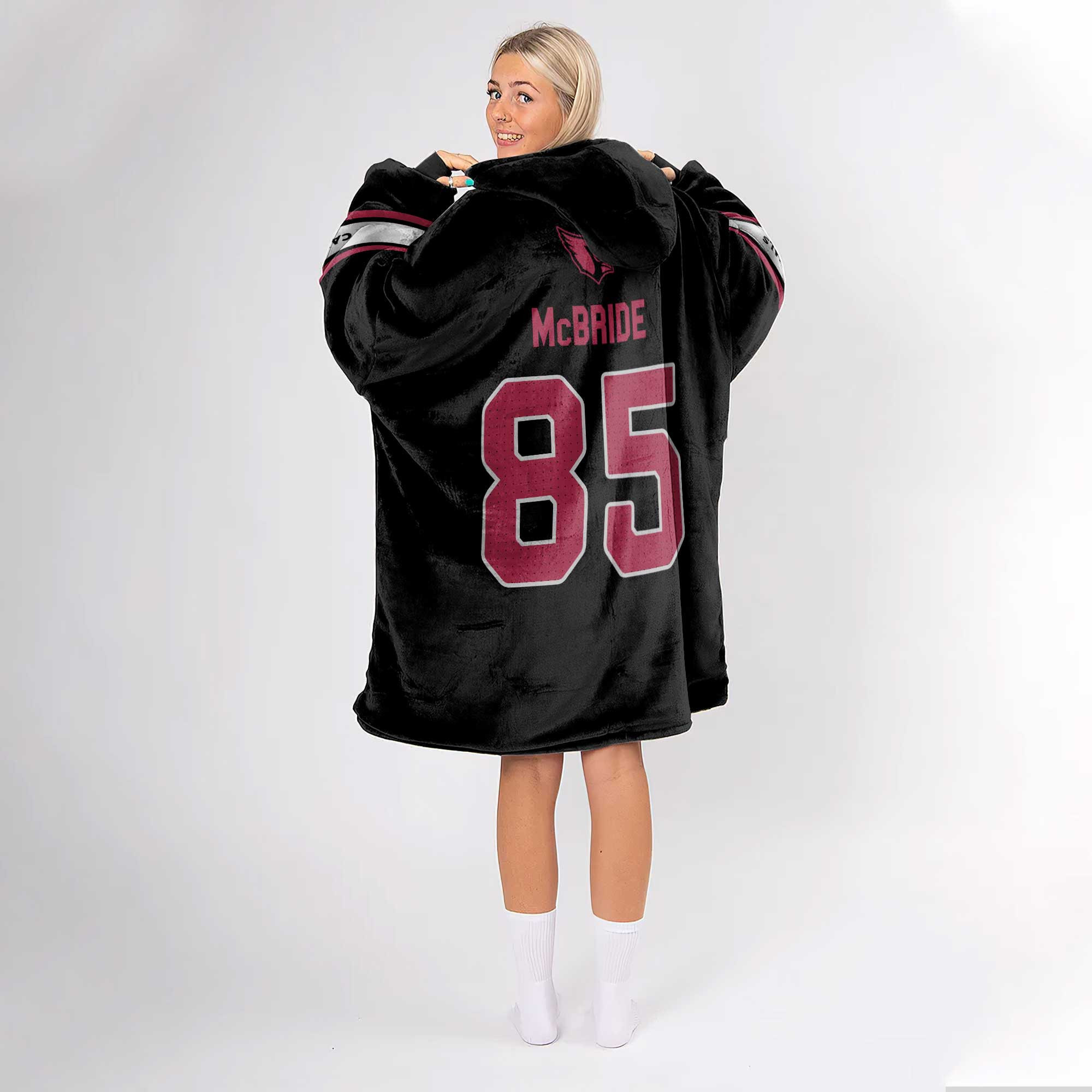 Adult 85 Arizona Football Unisex Blanket Hoodie