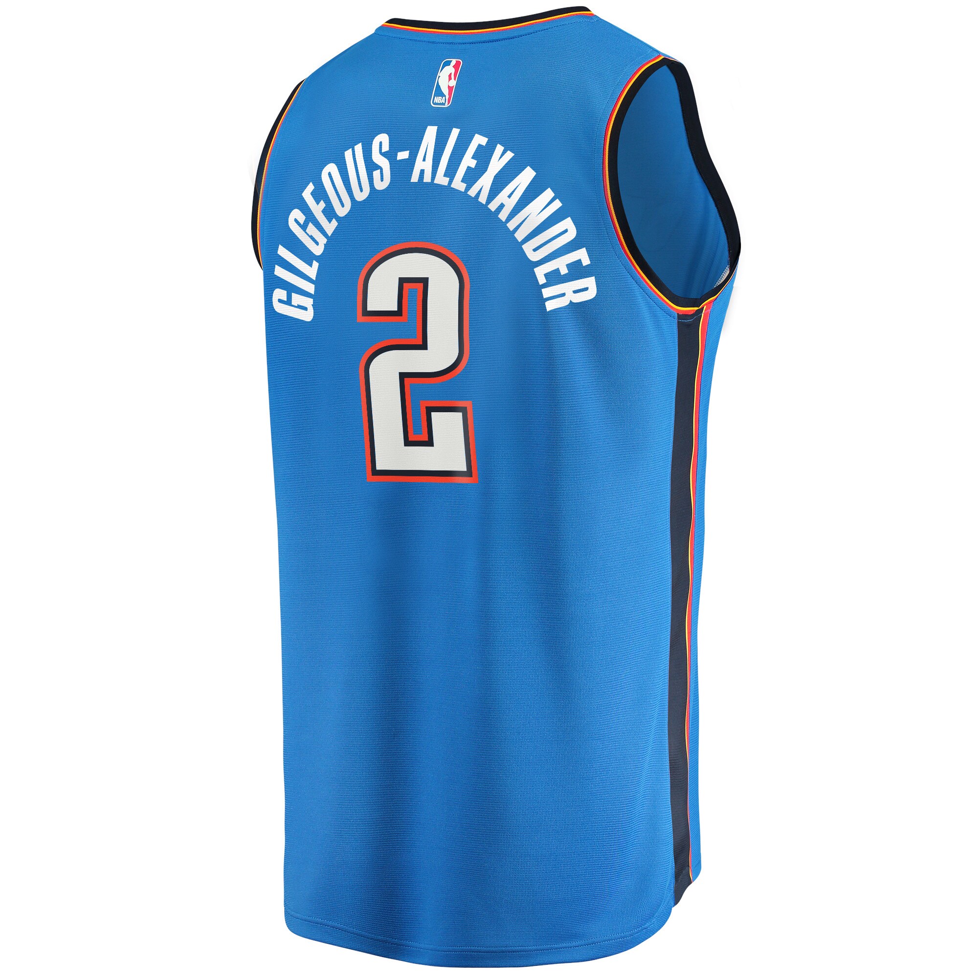 Shai Gilgeous-Alexander Oklahoma City Thunder  Youth 2021-22 Fastbreak Player Jersey - Icon Edition - Blue