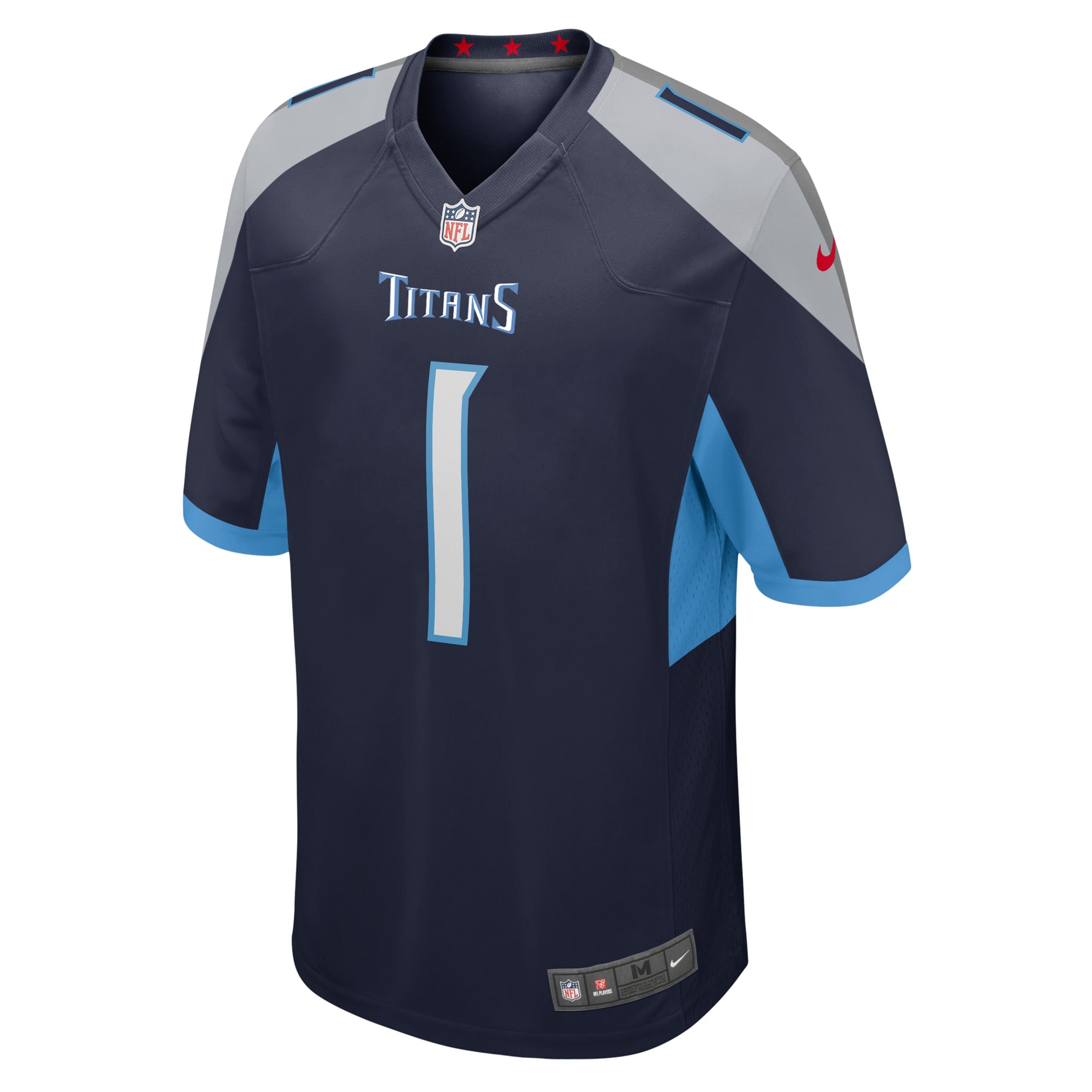 Number 1 Groom Tennessee Titans Game Jersey - Navy