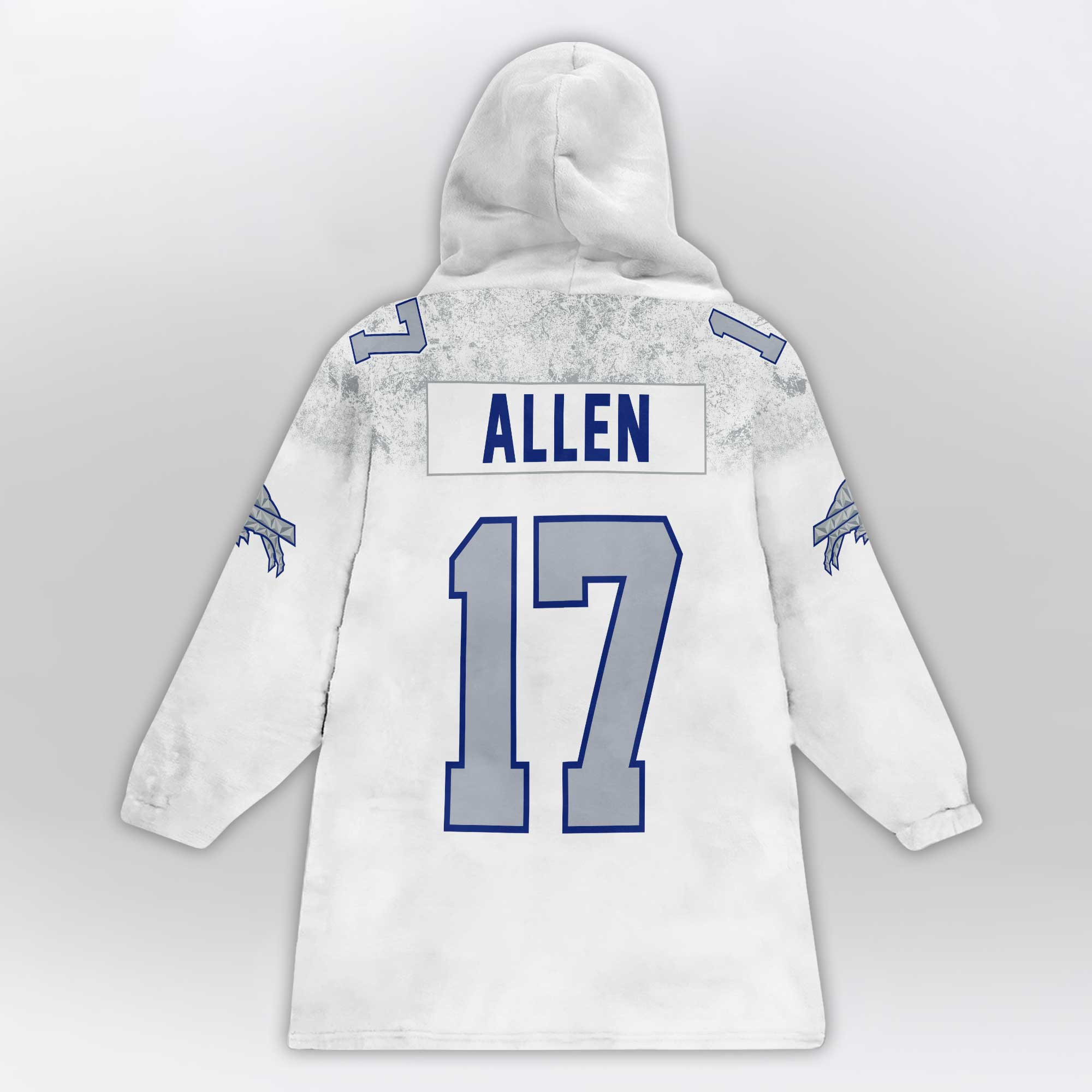Adult J.A 17 Buffalo Football Unisex Blanket Hoodie