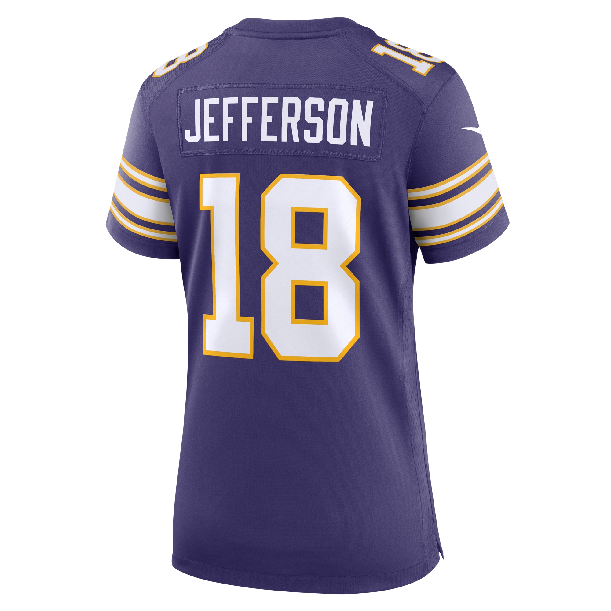 Justin Jefferson Minnesota Vikings  Women's Classic Player Game Jersey - Purple