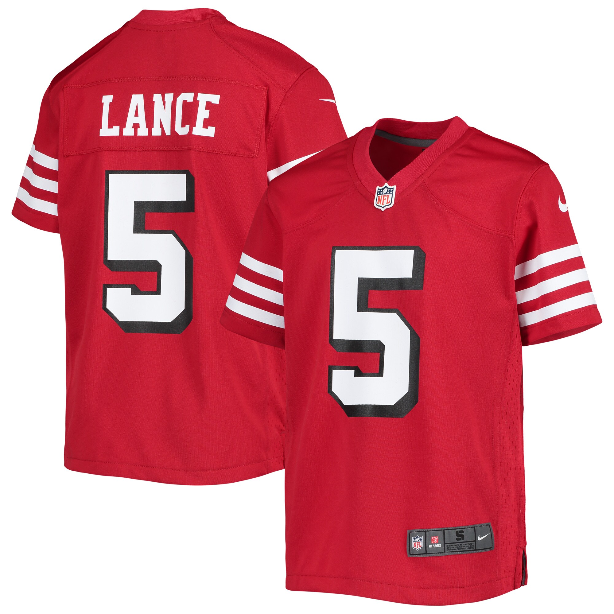 Trey Lance San Francisco 49ers  Youth Alternate Game Jersey - Scarlet