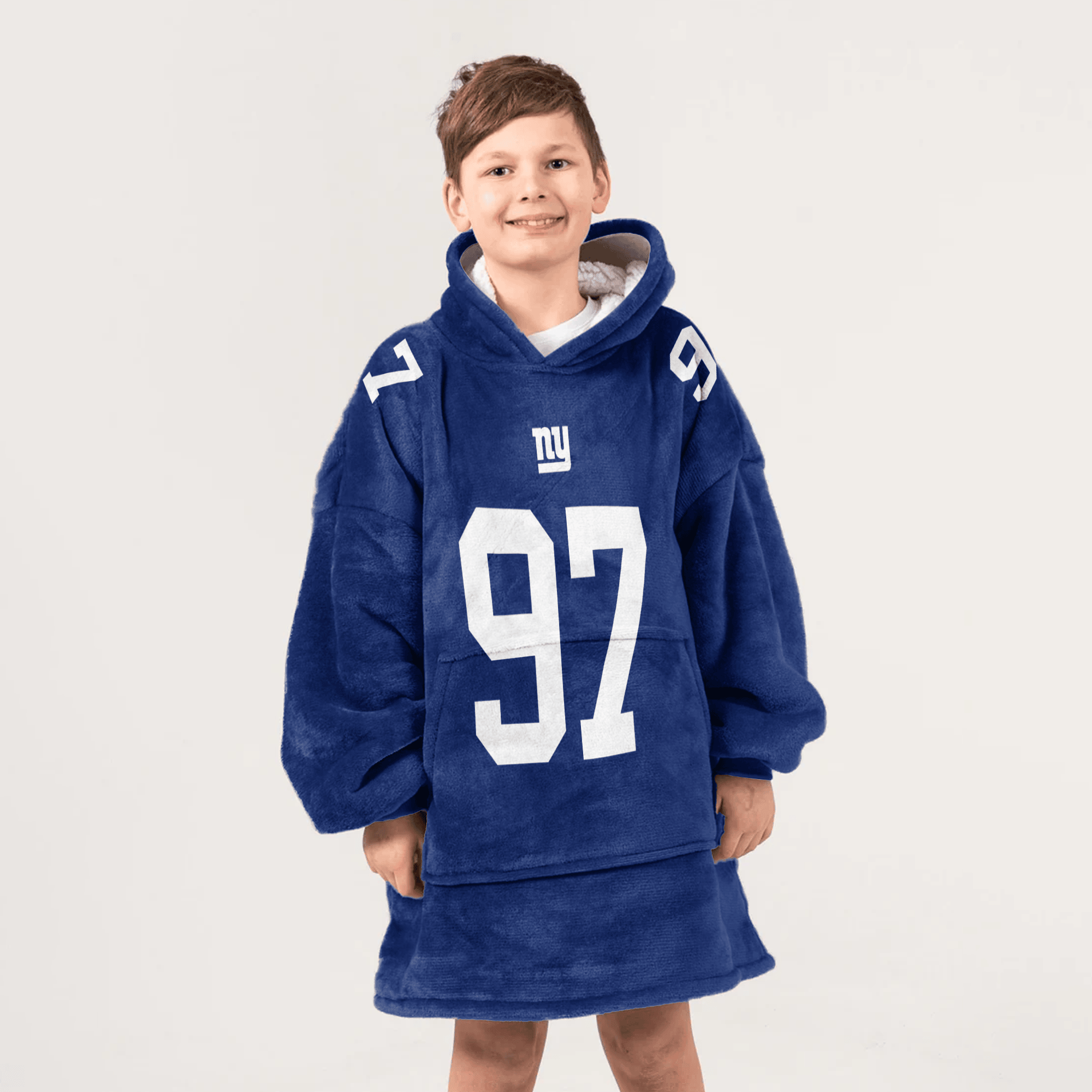 Kid D.L 97 New York G Football Unisex Blanket Hoodie