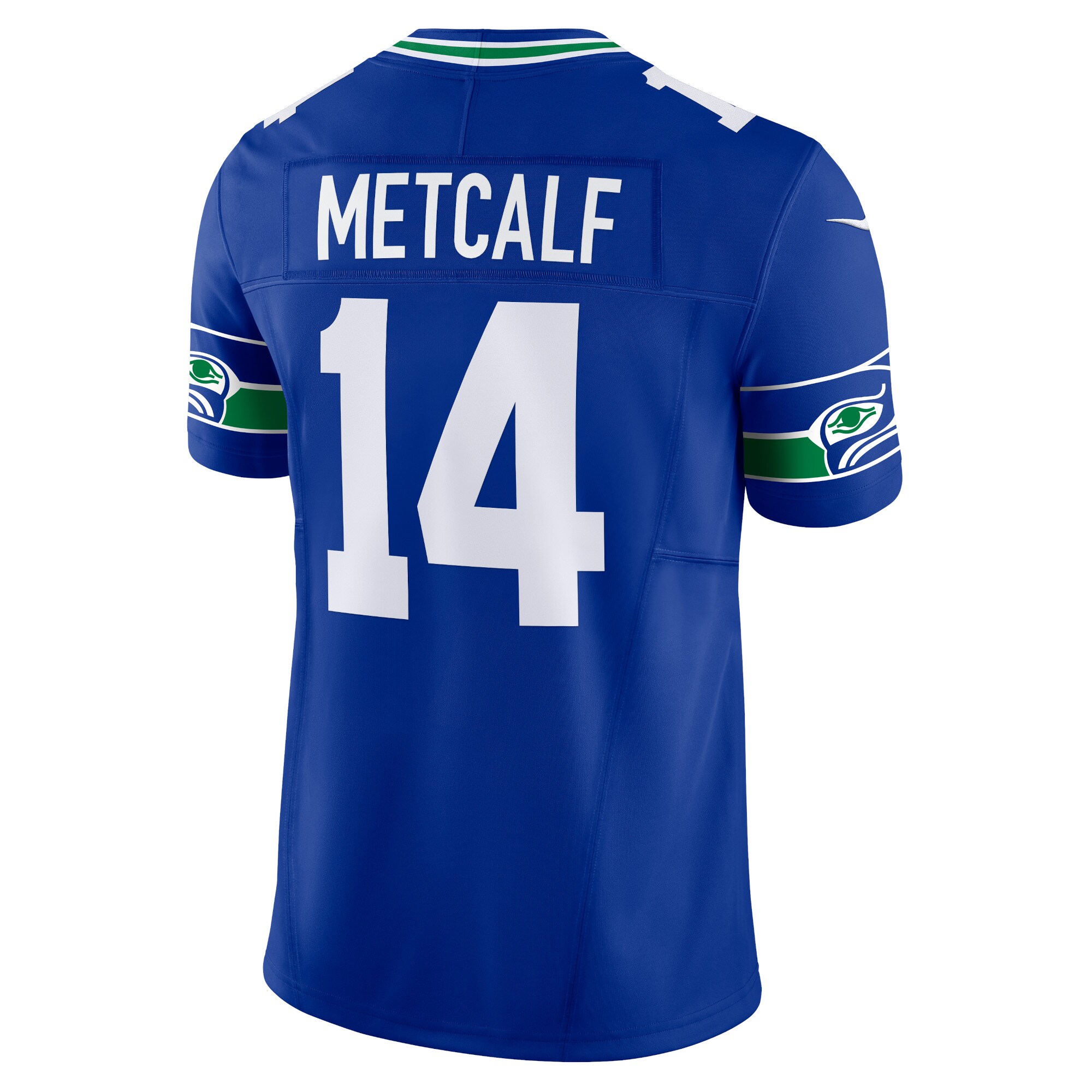 DK Metcalf Seattle Seahawks  Throwback Vapor F.U.S.E. Limited Jersey - Royal