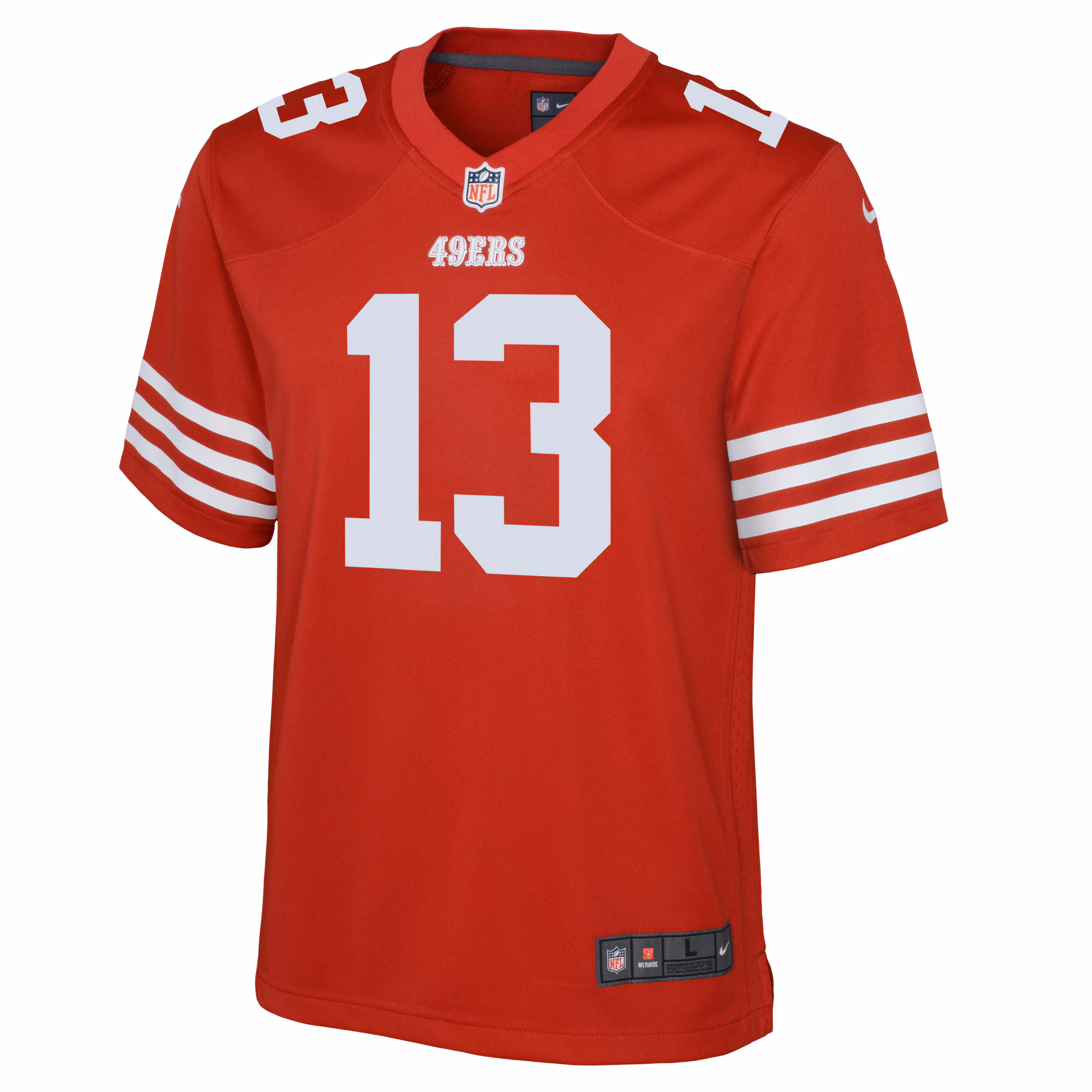 Brock Purdy San Francisco 49ers Youth Game Jersey - Scarlet