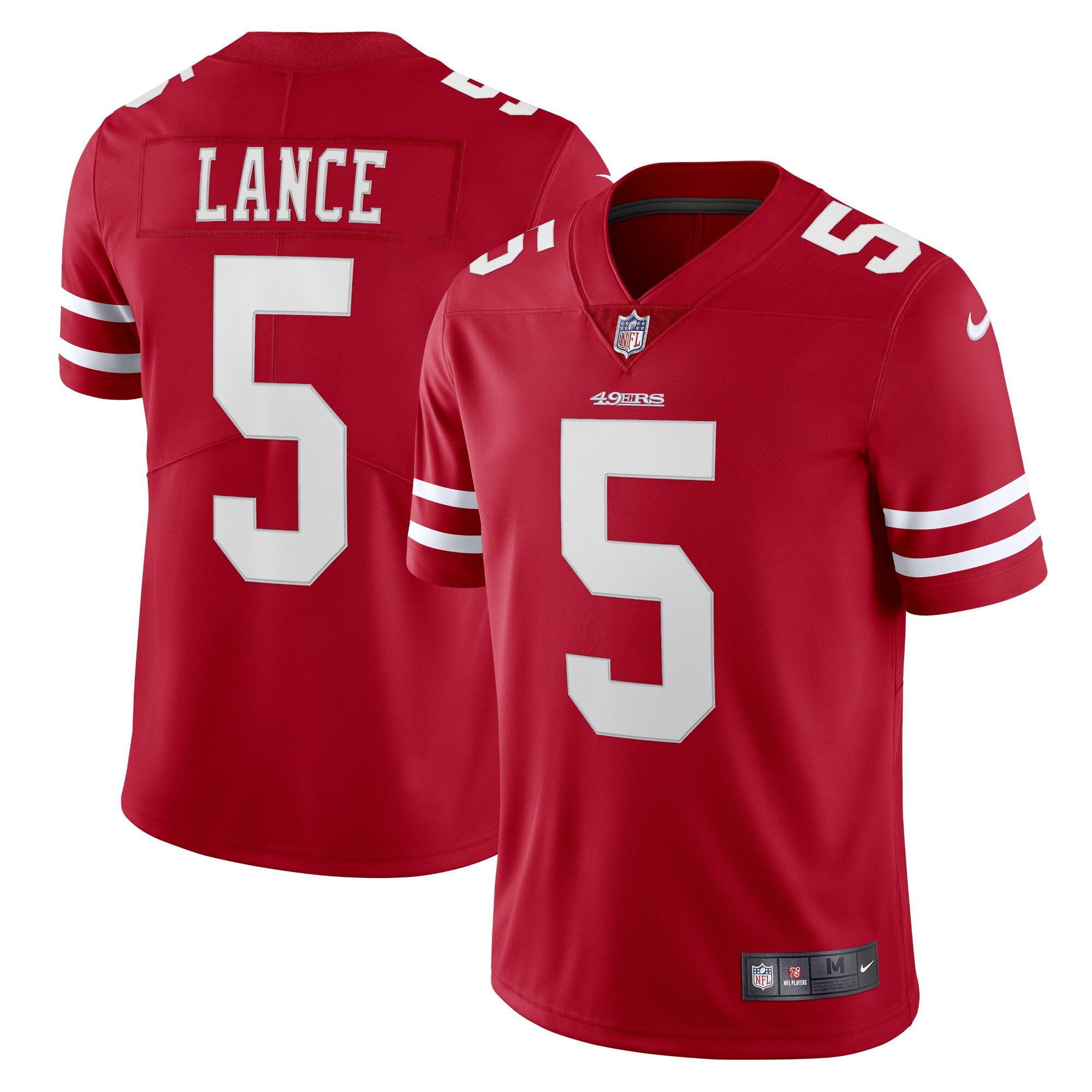 Trey Lance San Francisco 49ers  Vapor Limited Player Jersey - Scarlet