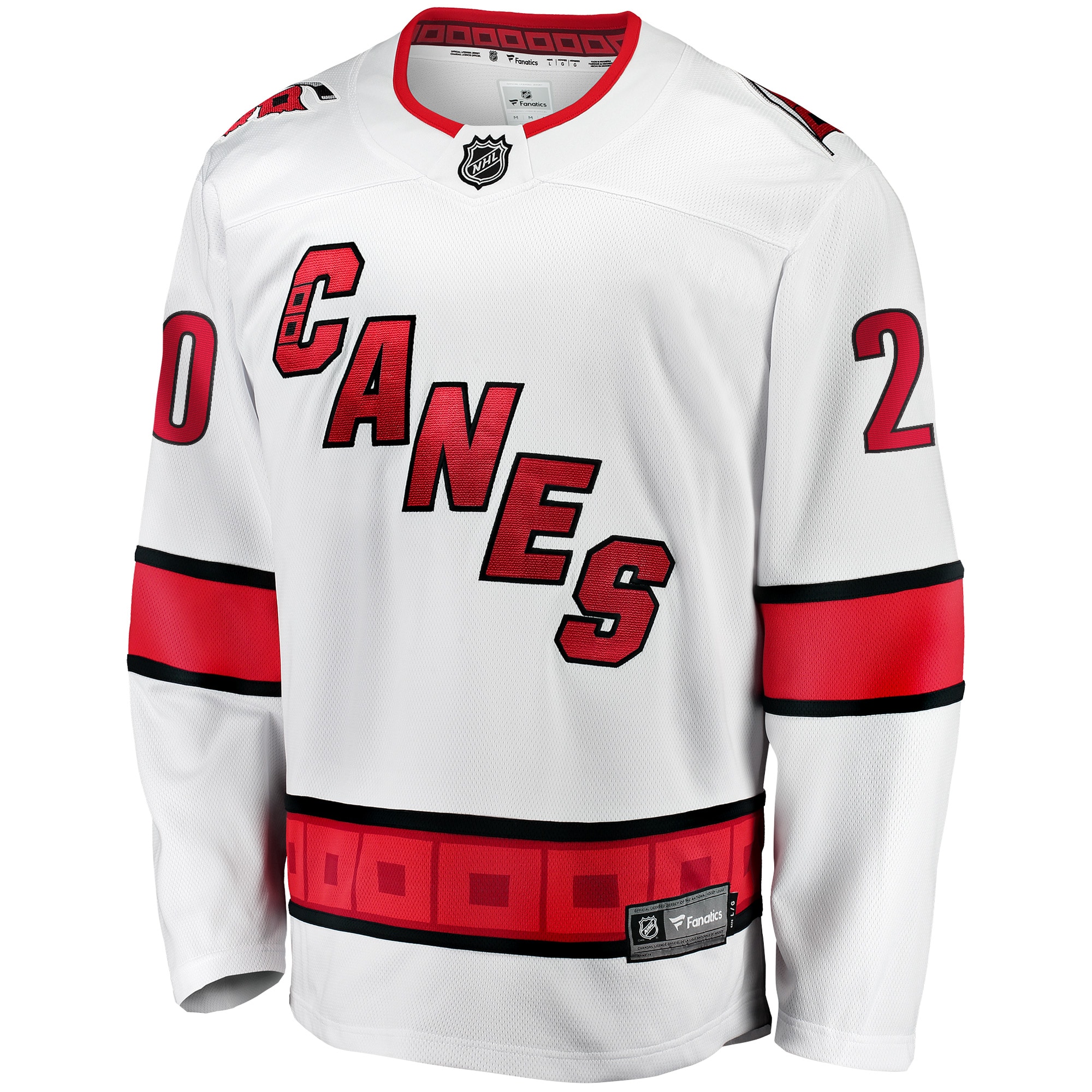 Sebastian Aho Carolina Hurricanes Away Premier Breakaway Player Jersey - White