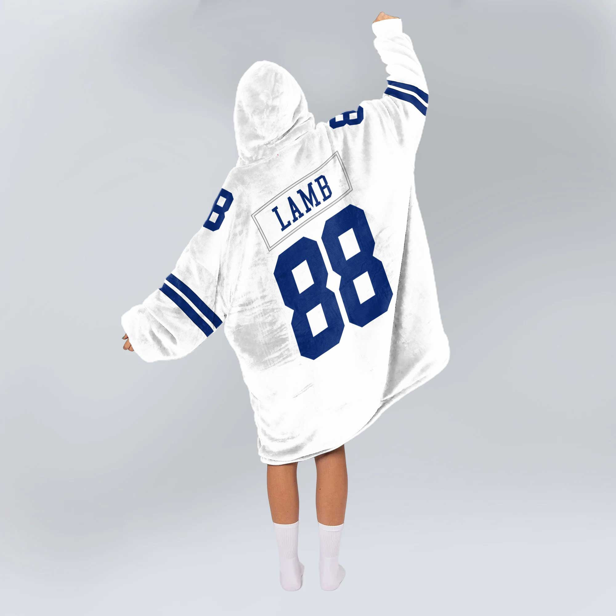 Adult C.D.L 88 Dallas Football Unisex Blanket Hoodie