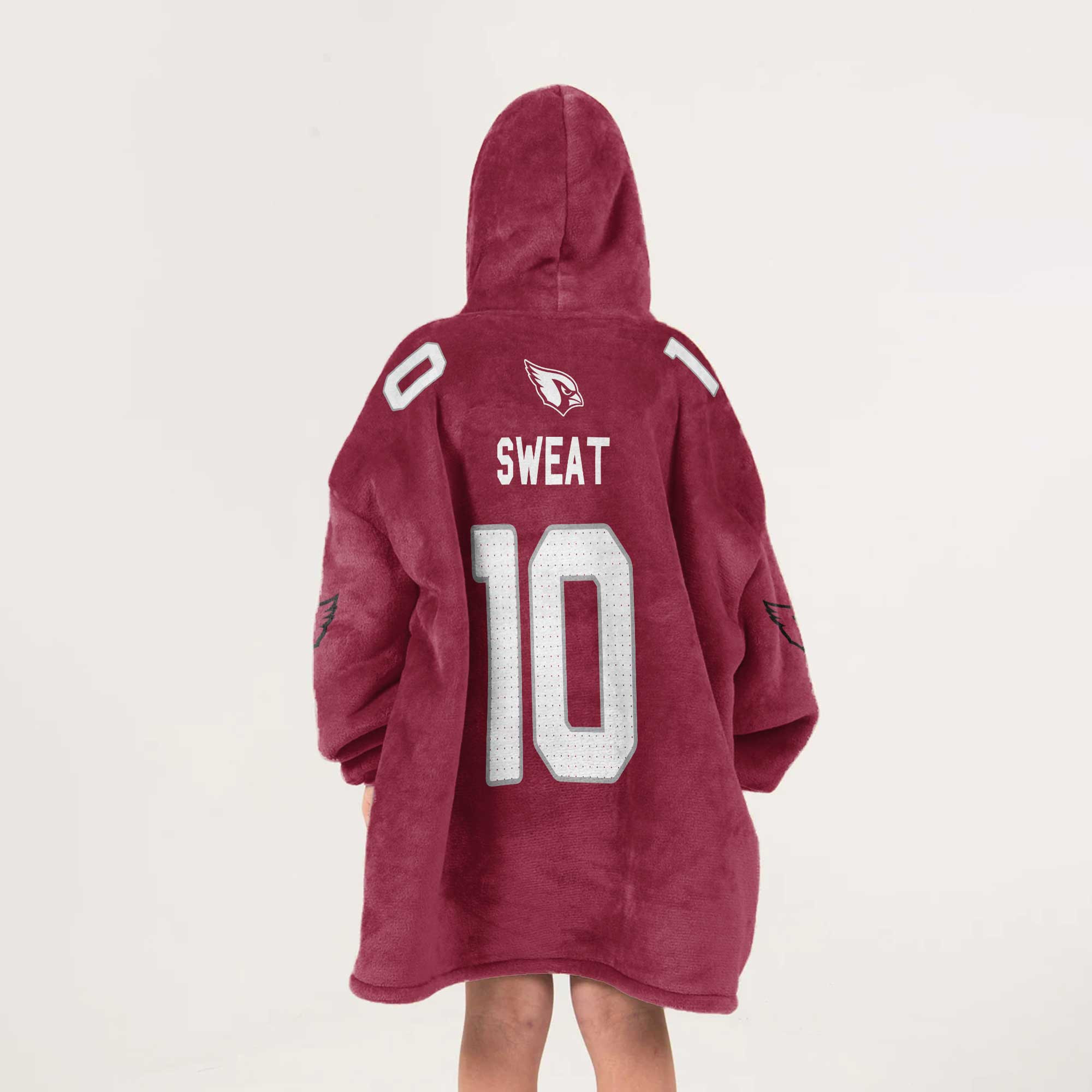 Kid 10 Arizona Football Unisex Blanket Hoodie