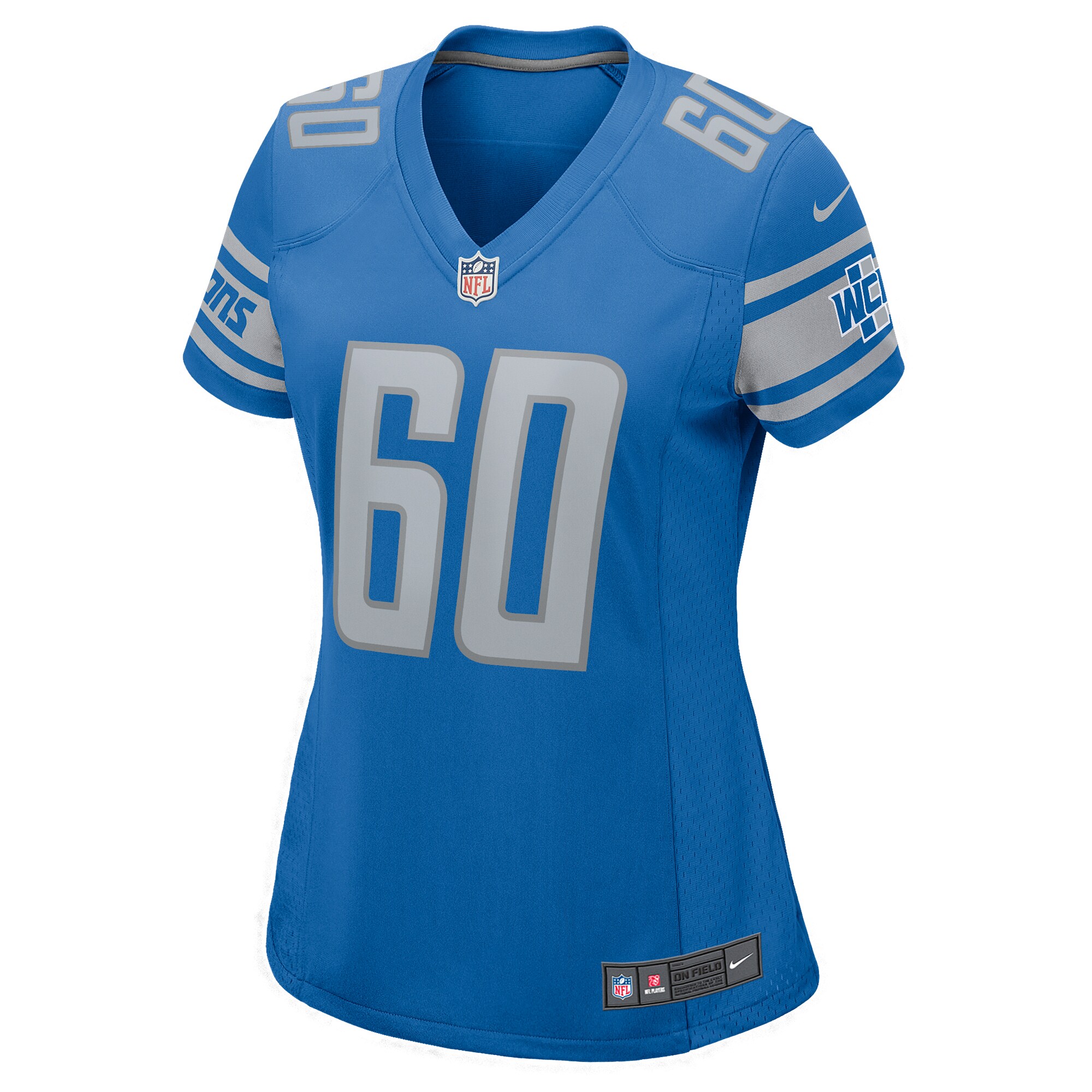 Graham Glasgow Detroit Lions  Women's Game Jersey - Blue