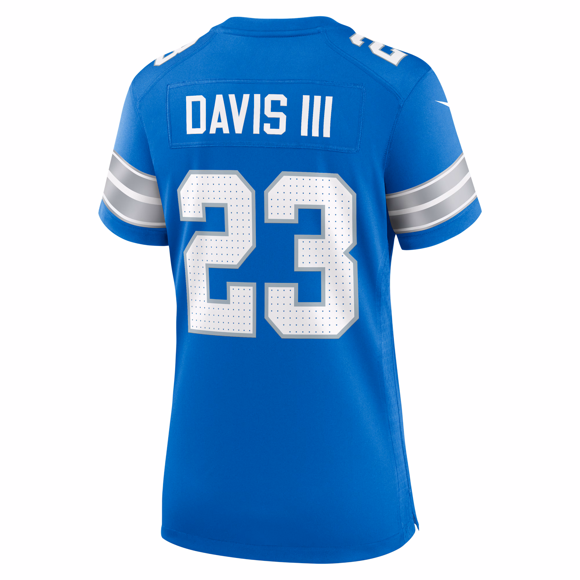 Carlton Davis III Detroit Lions Women's Game Jersey -  Blue