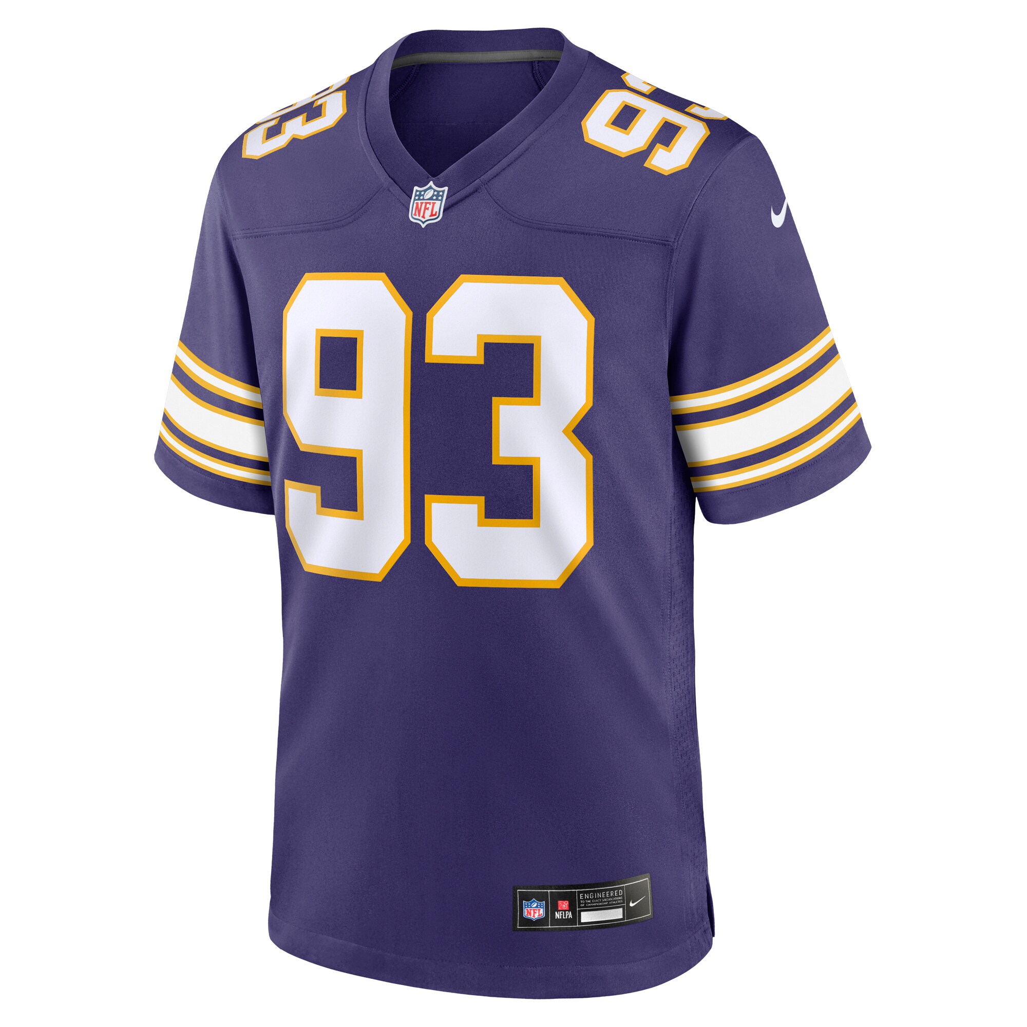 John Randle Minnesota Vikings  Classic Player Game Jersey - Purple