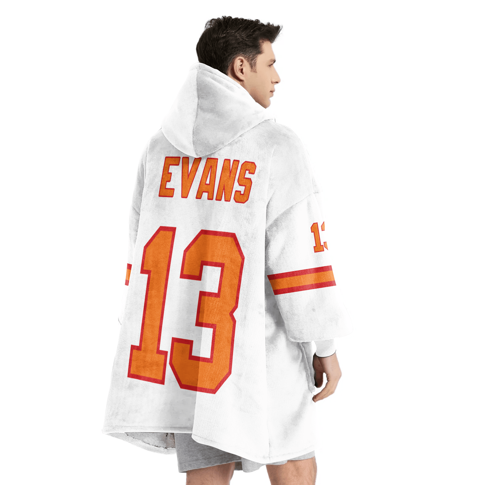 Adult M.E 13 Tampa Bay Football 50th Season Game Unisex Blanket Hoodie