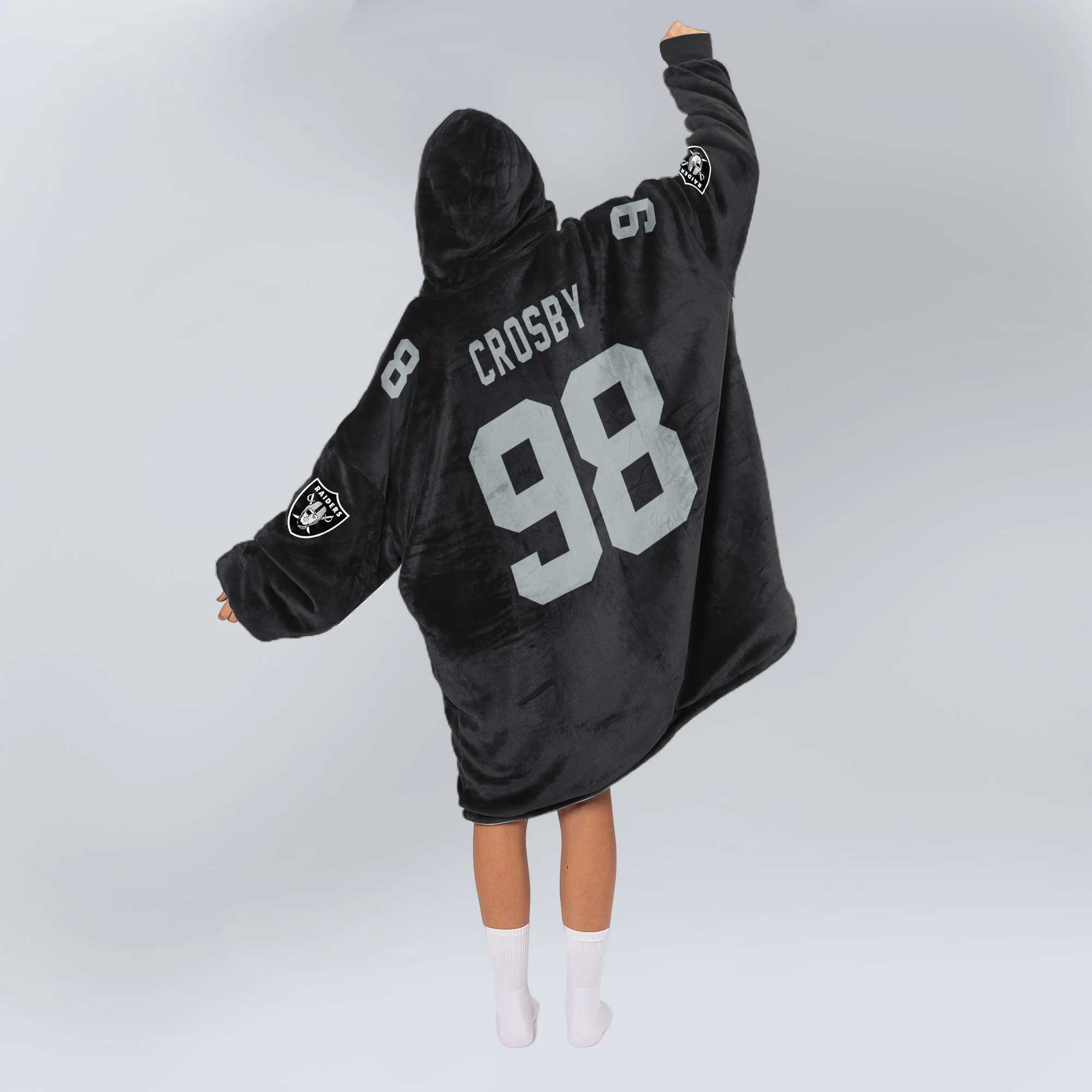 Las Vegas Football Unisex Blanket Hoodie