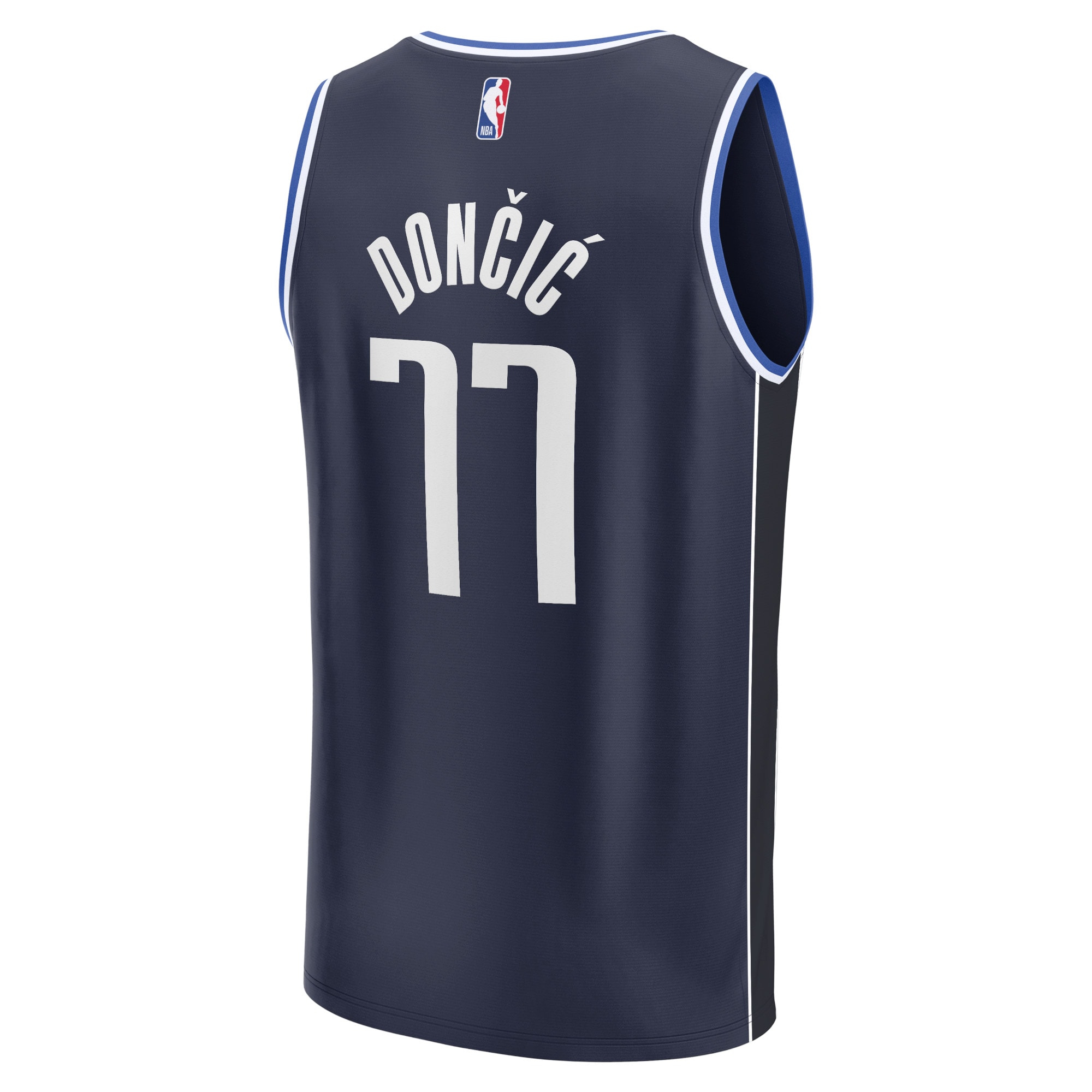 Luka Doncic Dallas Mavericks  Fast Break Replica Player Jersey - Statement Edition - Navy